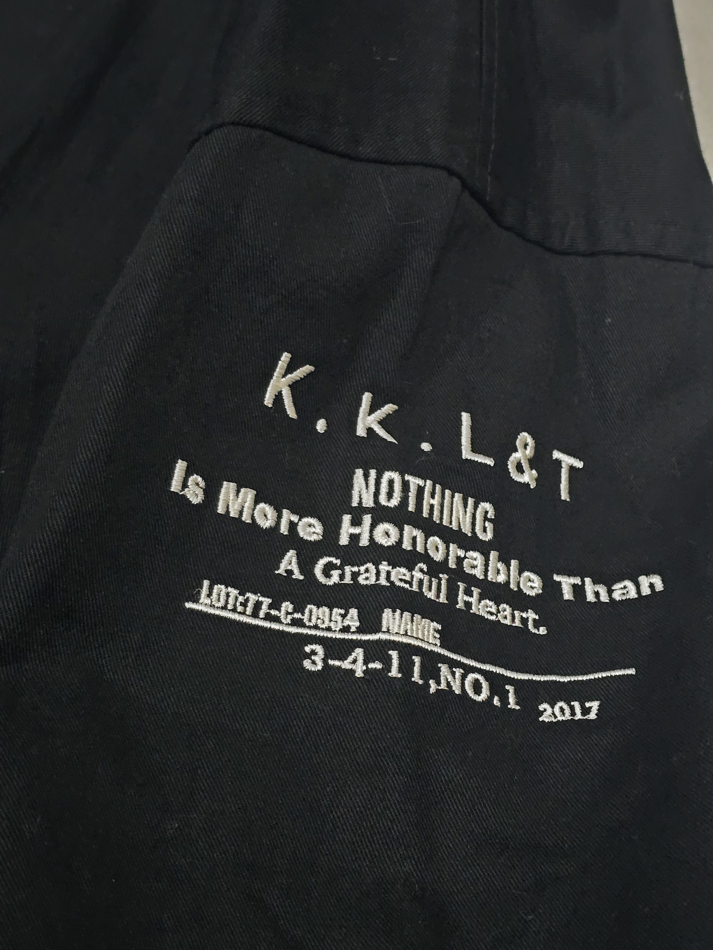 Designer × Japanese Brand Kakela & Tranquil Chore Jacket/Cotton/ Black/Free Size Size US M / EU 48-50 / 2 - 3 Thumbnail