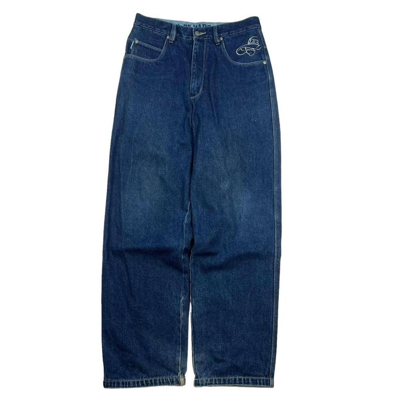 Other Vintage Sohk School Of Hard Knocks Baggy Jeans - Waist: 32” Size US 32 / EU 48 - 2 Thumbnail