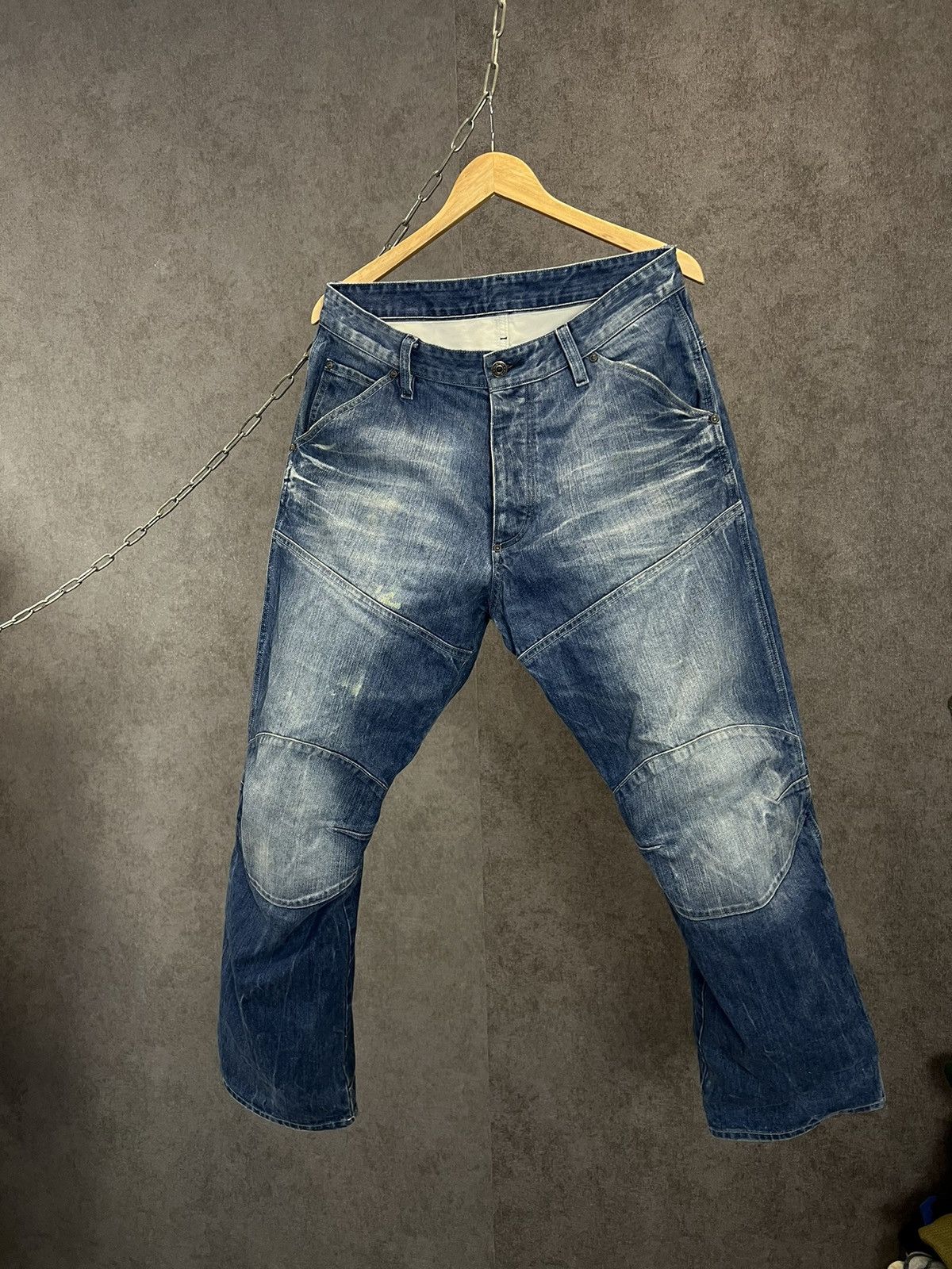 G-Star G Star Raw biker jeans Size US 32 / EU 48 - 1 Thumbnail