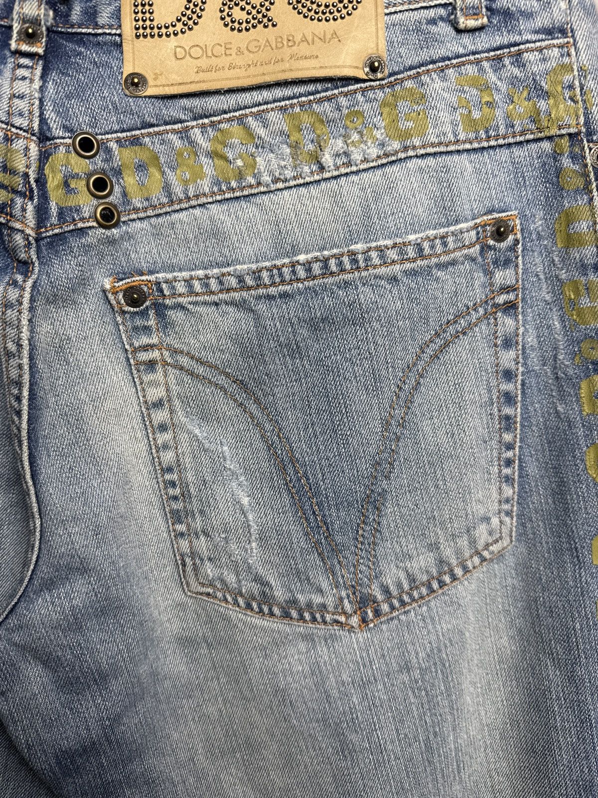 Dolce & Gabbana Dolce & Gabanna Logo Jeans Size US 34 / EU 50 - 17 Thumbnail