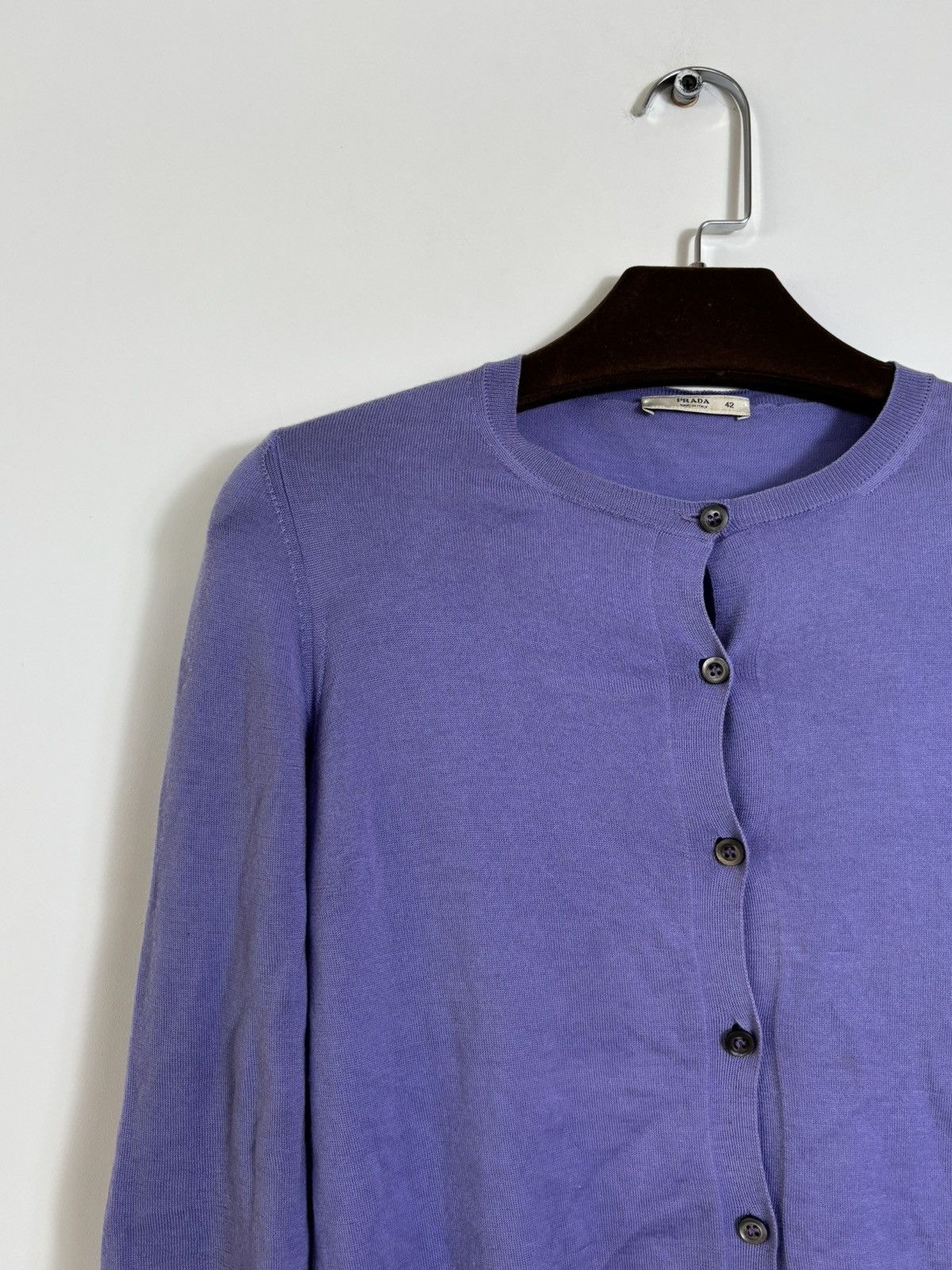Prada Prada Cashmere Button Sweater Size M / US 6-8 / IT 42-44 - 3 Thumbnail