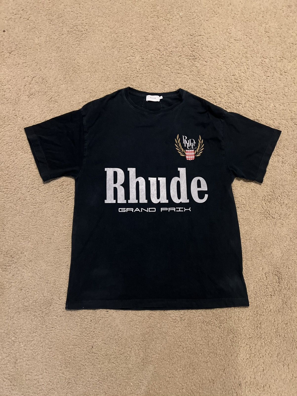 Rhude Rhude Grand Prix Navy Shirt Size US M / EU 48-50 / 2 - 1 Thumbnail