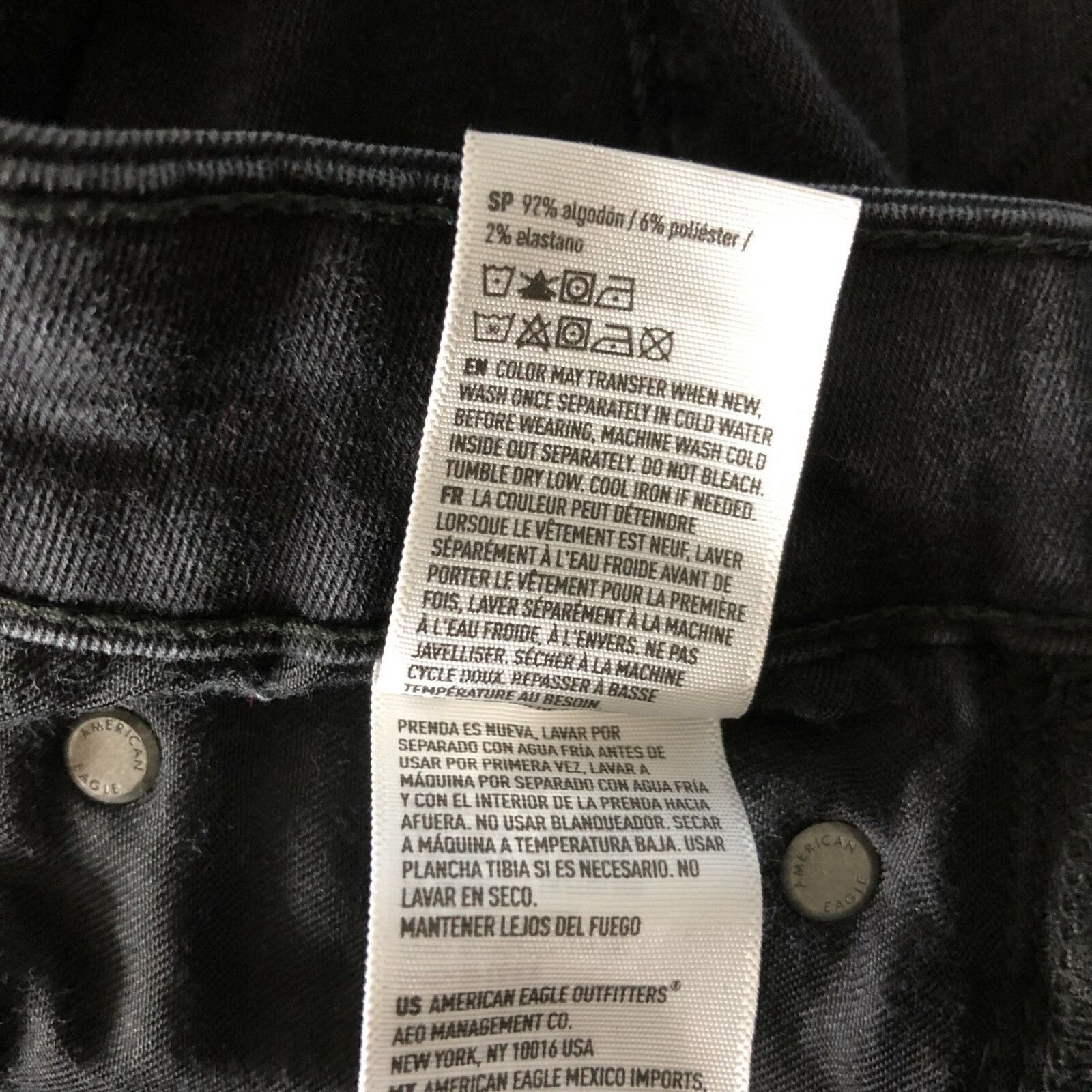 American Eagle Outfitters American Eagle Mens Jeans Slim Straight Next Level Stretch B Size US 30 / EU 46 - 9 Thumbnail