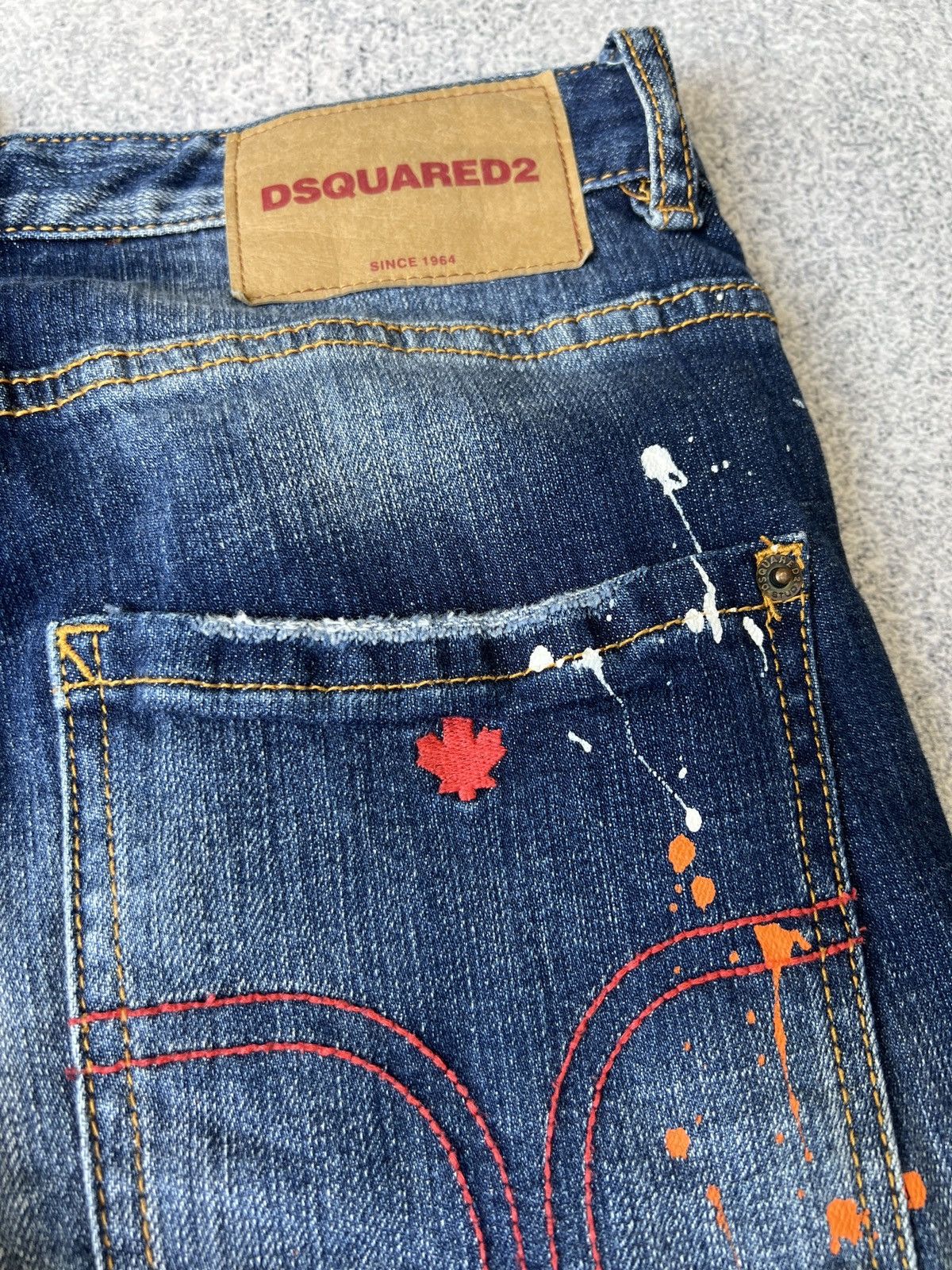 Dsquared2 × Vintage Vintage Dsquared2 Luxury skinny Jeans 44 size ( IT) Size US 32 / EU 48 - 24 Thumbnail