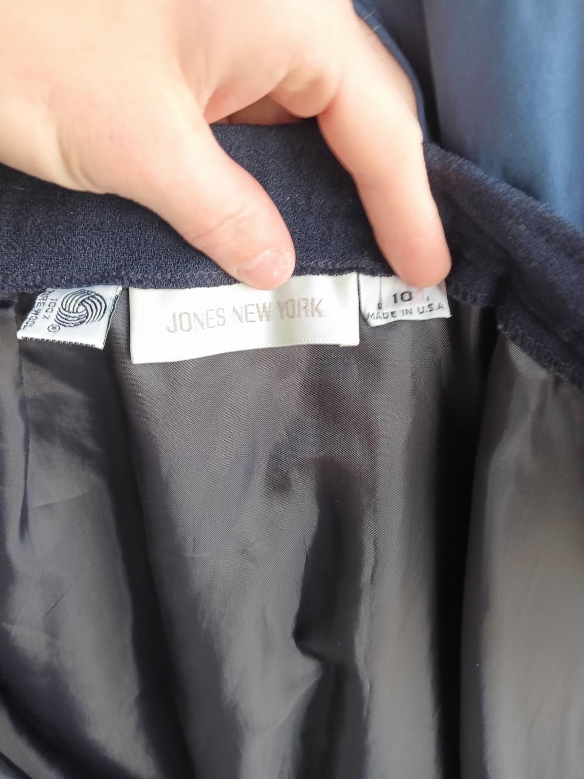 Jones New York Elegant Black Pencil Skirt by Jones New York Size 32" / US 10 / IT 46 - 4 Thumbnail