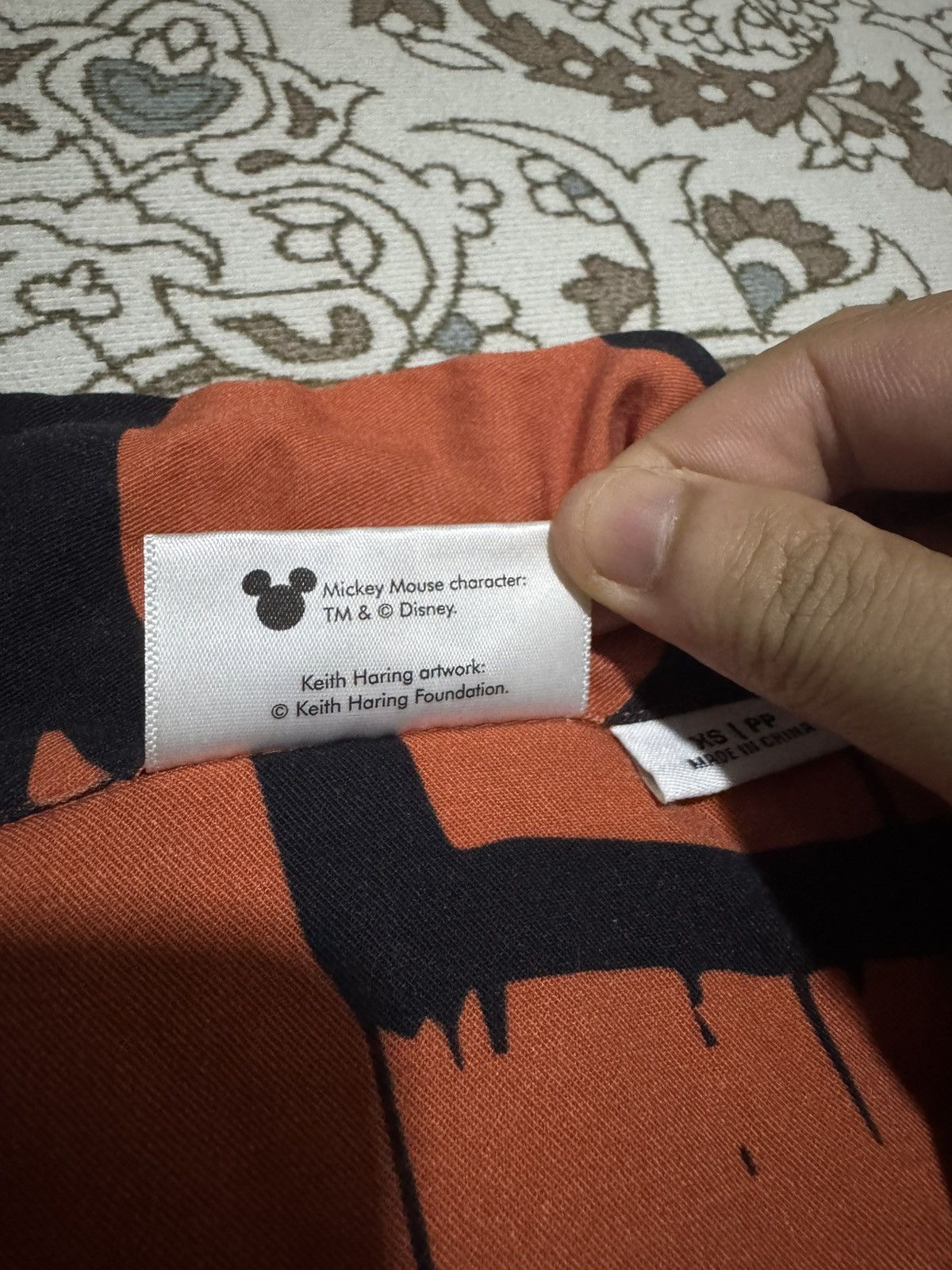 Keith Haring × Mickey Mouse RARE! Rayon Hawaii Shirt Keith Haring x Mickey Mouse Size US S / EU 44-46 / 1 - 5 Thumbnail