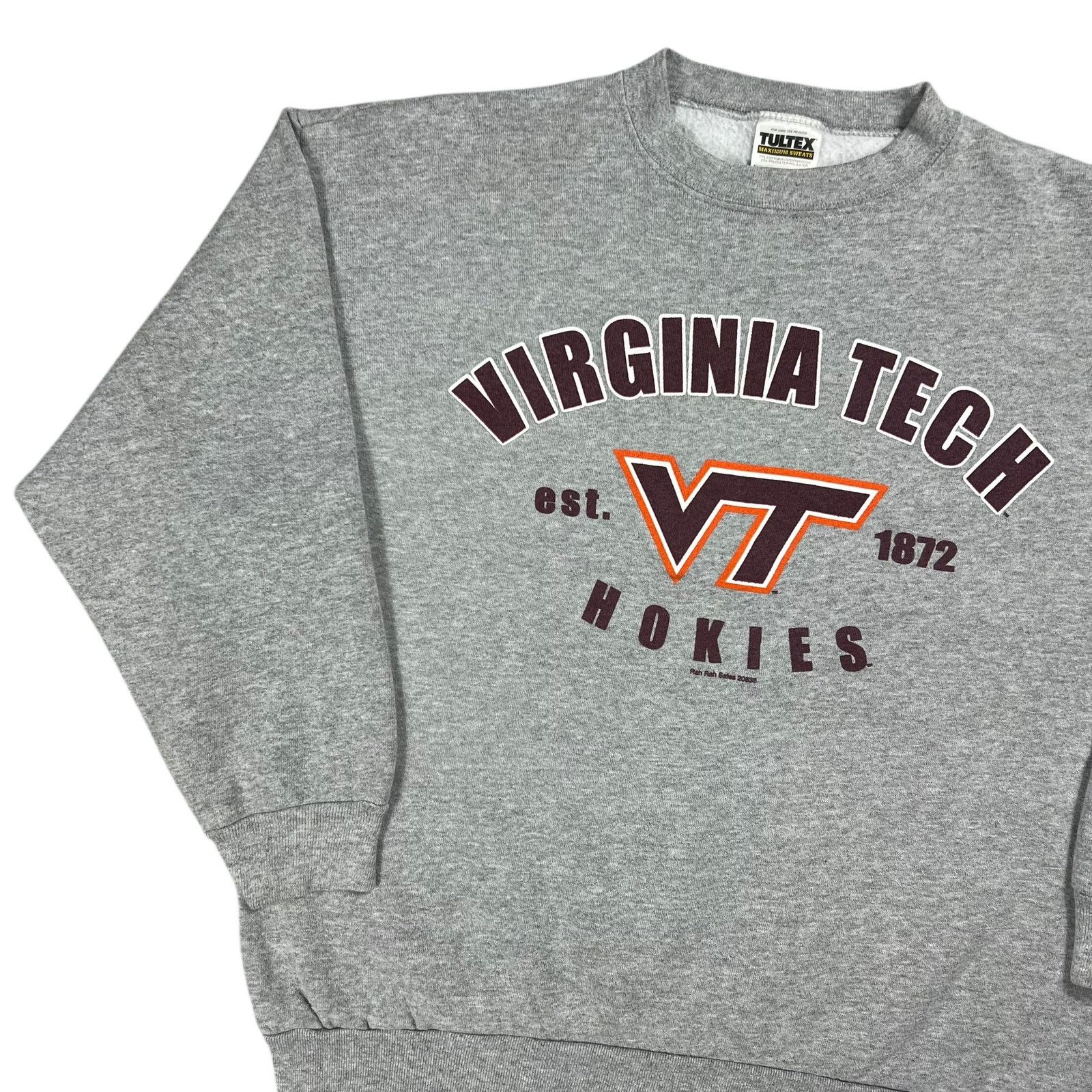 Tultex × Vintage Vintage 90s Tultex Virginia Tech Hokies Crewneck (L) Size US L / EU 52-54 / 3 - 4 Thumbnail