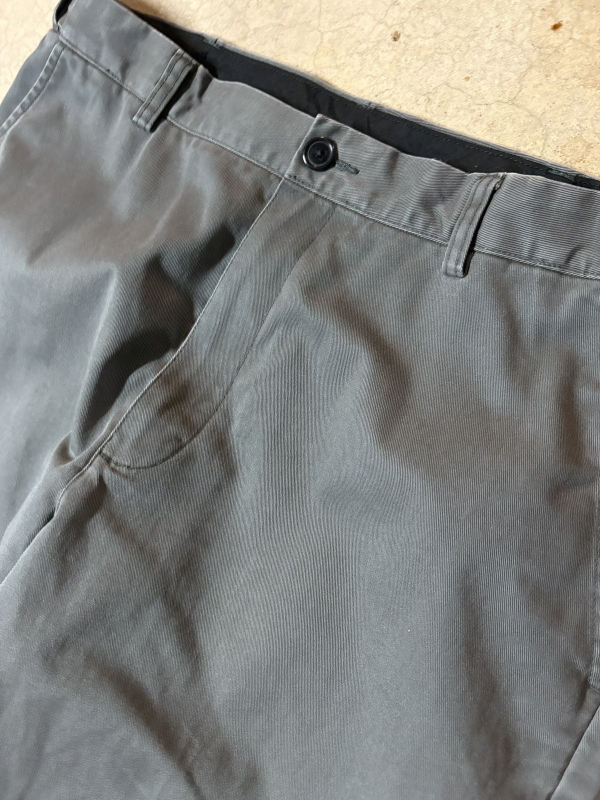 L.L. Bean Vintage 00’s L.L. Bean Casual Cotton Chino Pants Stone Gray Size US 35 - 2 Thumbnail