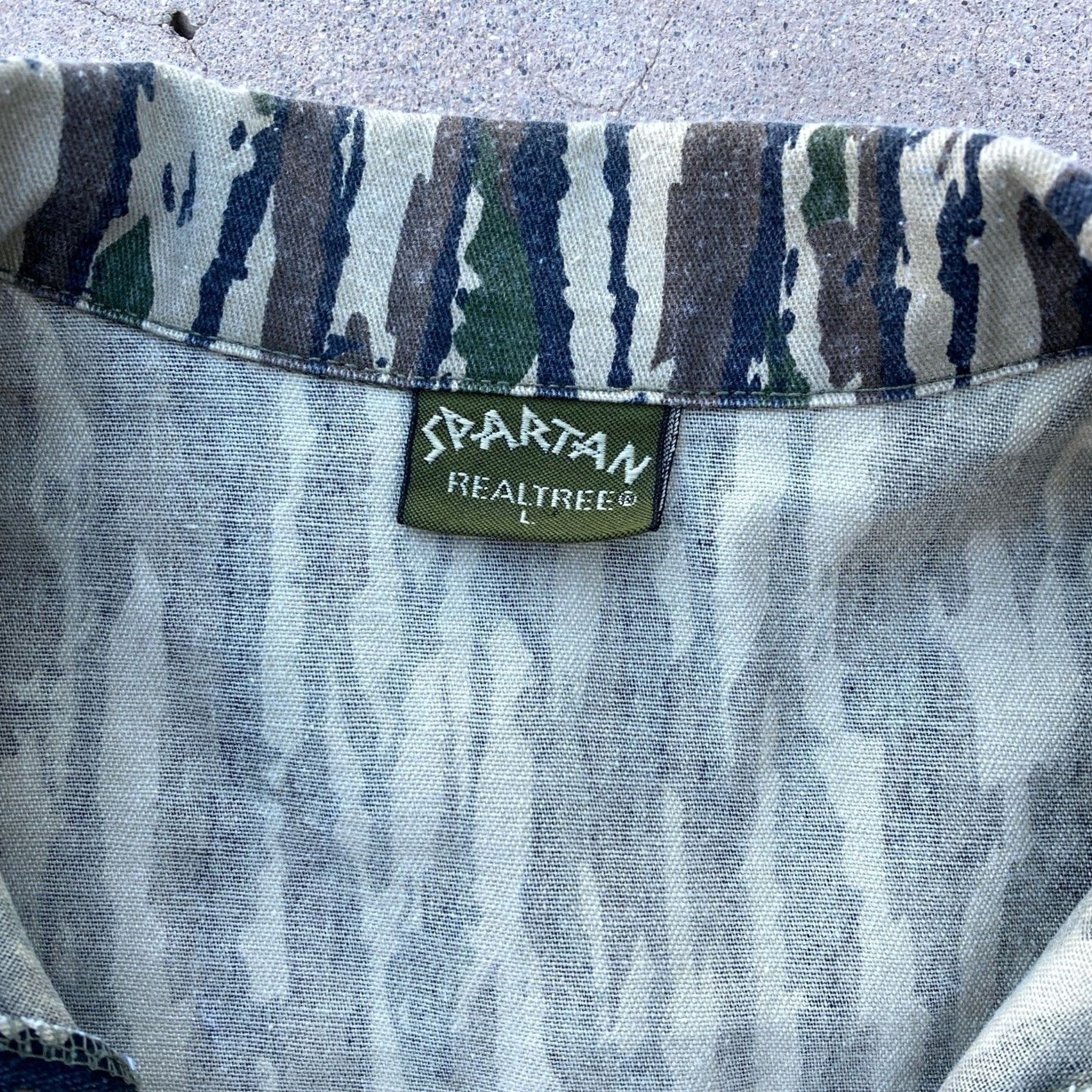 Realtree VINTAGE Realtree Spartan Camouflage Shirt Mens L USA Made Size US XL / EU 56 / 4 - 6 Thumbnail
