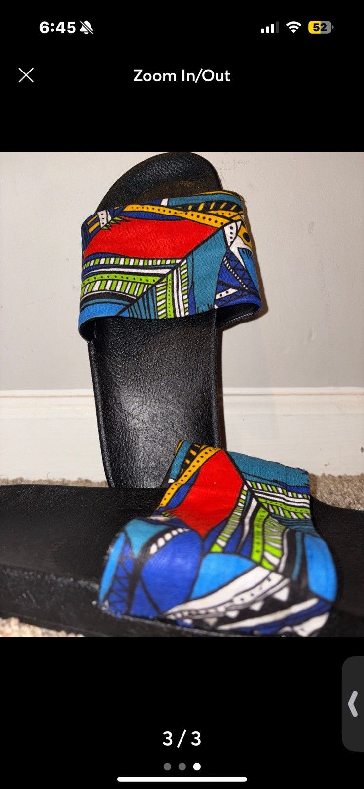 Other African homemade fabrics Size US 8.5 / EU 41-42 - 1 Thumbnail