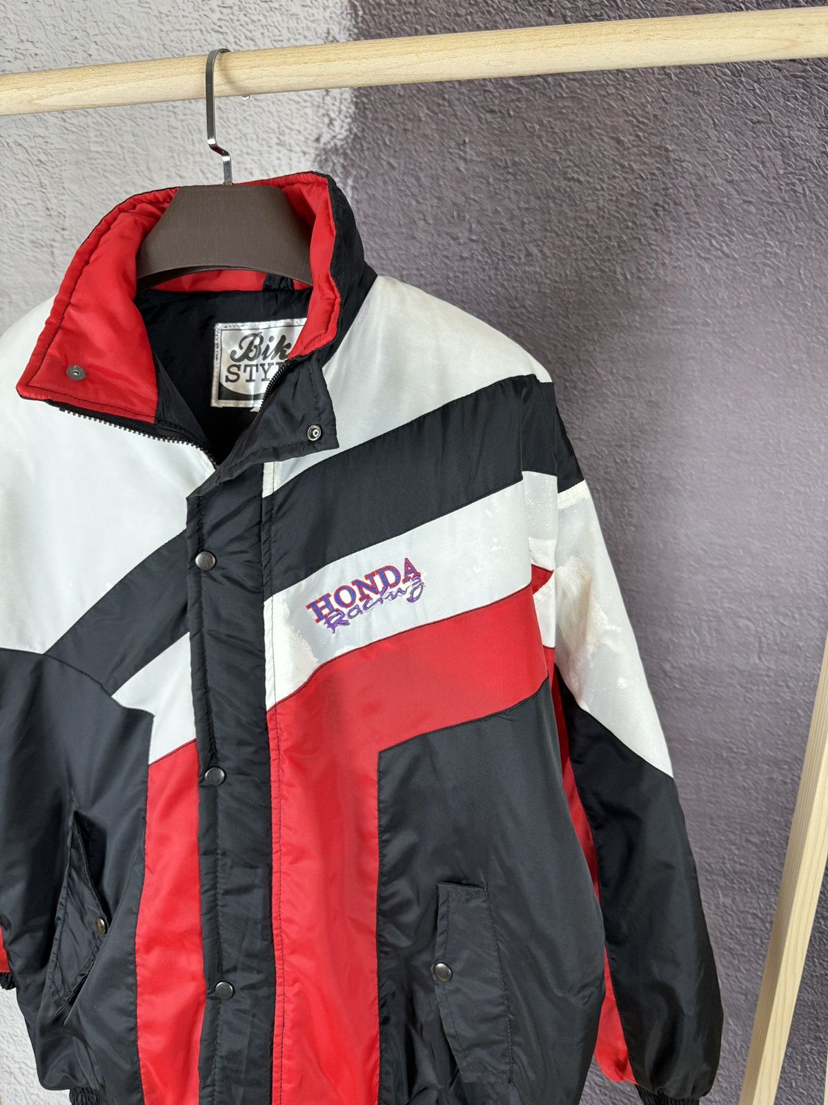 Honda Honda vintage big logo racing faded jacket Size US XXL / EU 58 / 5 - 5 Thumbnail