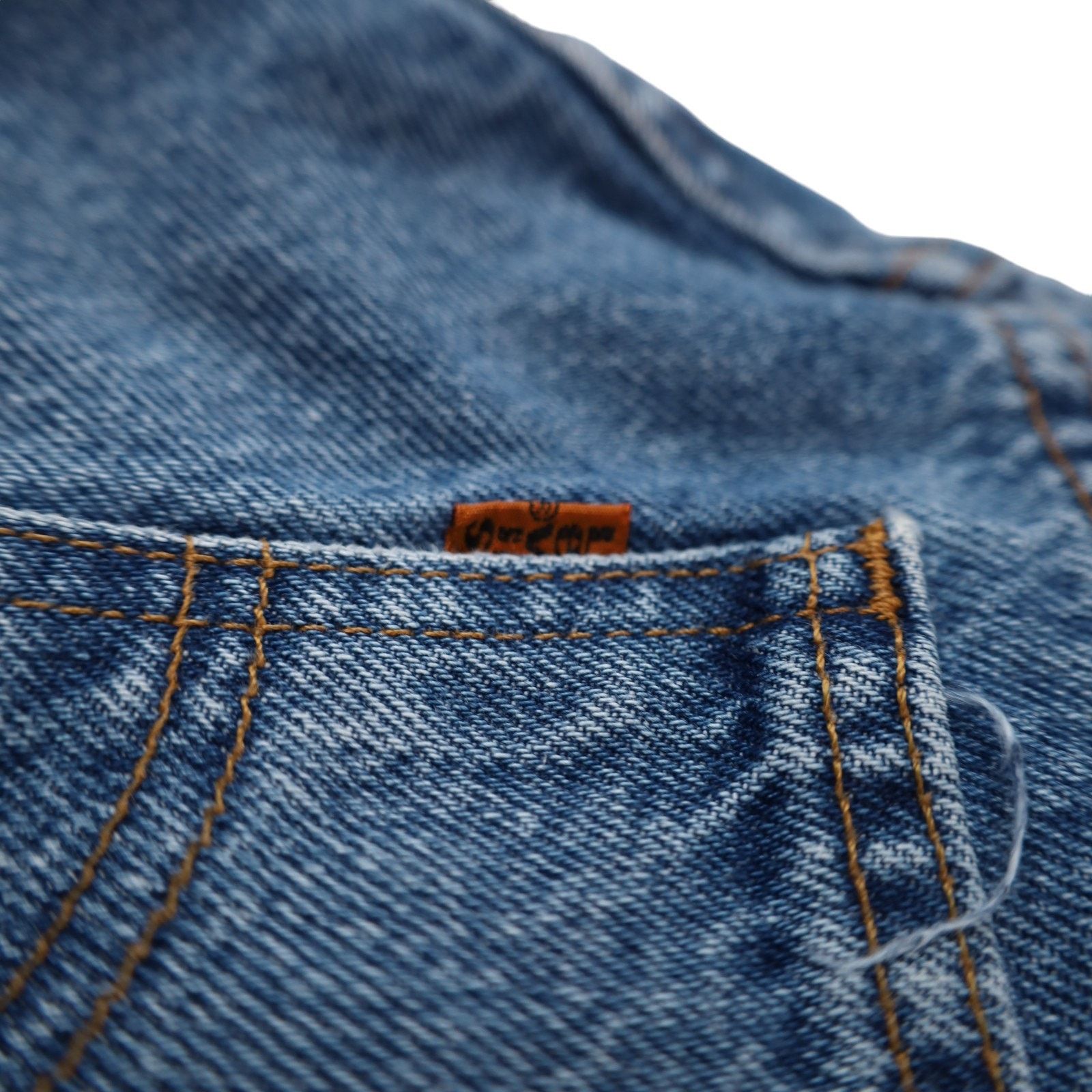 Levi's × Vintage Vintage Levis 550 Orange Tab Denim Jeans Size US 33 - 12 Thumbnail