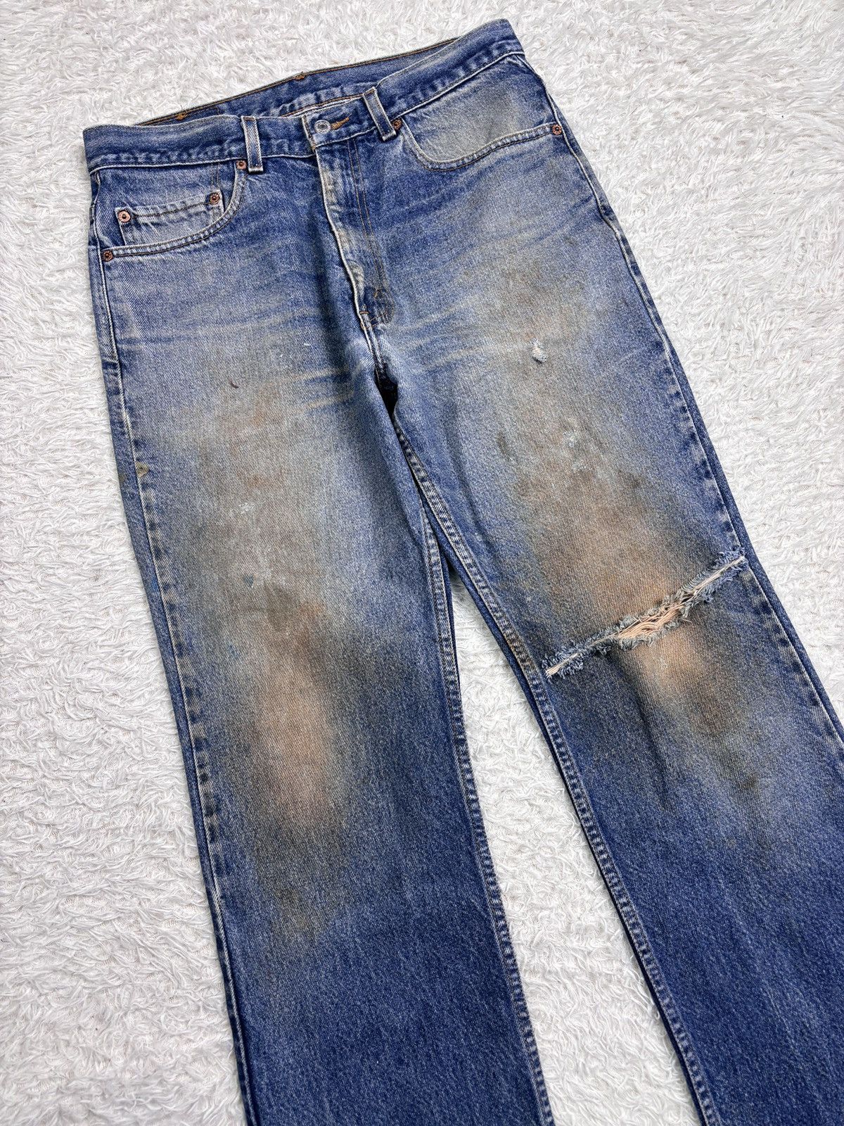 Jean × Levi's Vintage Clothing × Vintage Vintage Levis 517 80s Size US 32 / EU 48 - 2 Thumbnail