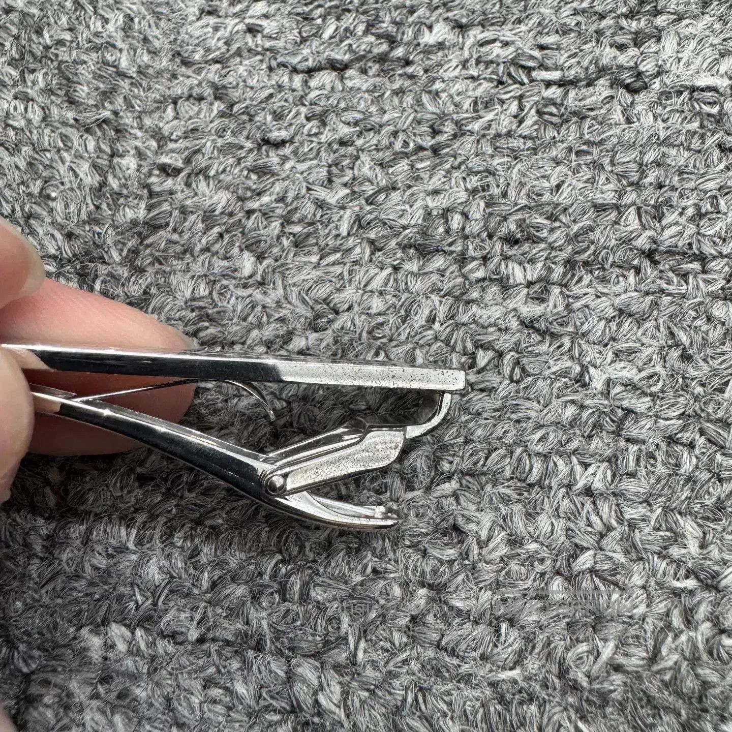 Alfred Dunhill Dunhill Silver Tie Clip. Size ONE SIZE - 6 Thumbnail
