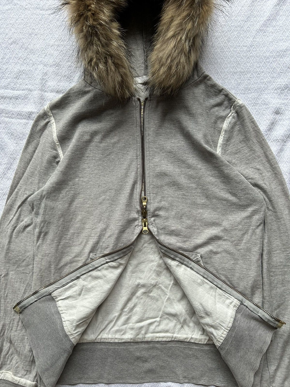 Japanese Brand 💸BINDINGOFFER💸Nicole white furhoodie style Ifsixwasnine lgb Size US M / EU 48-50 / 2 - 5 Thumbnail