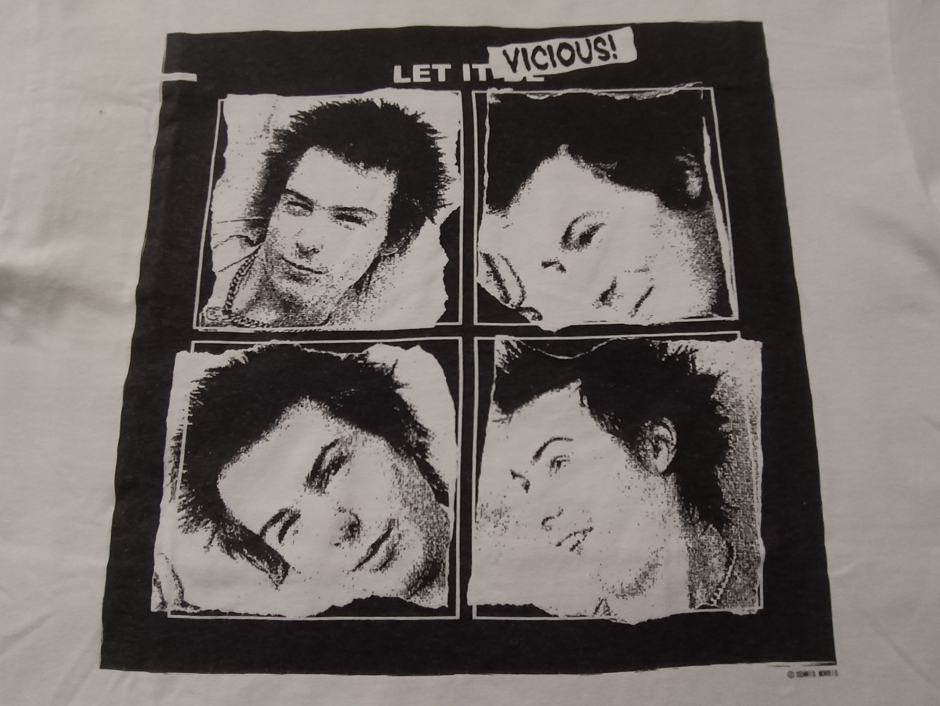 Band Tees ♦️Vintage Sid Vicious Sex Pistol By Dennis Morris Tee Shirt Size US M / EU 48-50 / 2 - 5 Thumbnail
