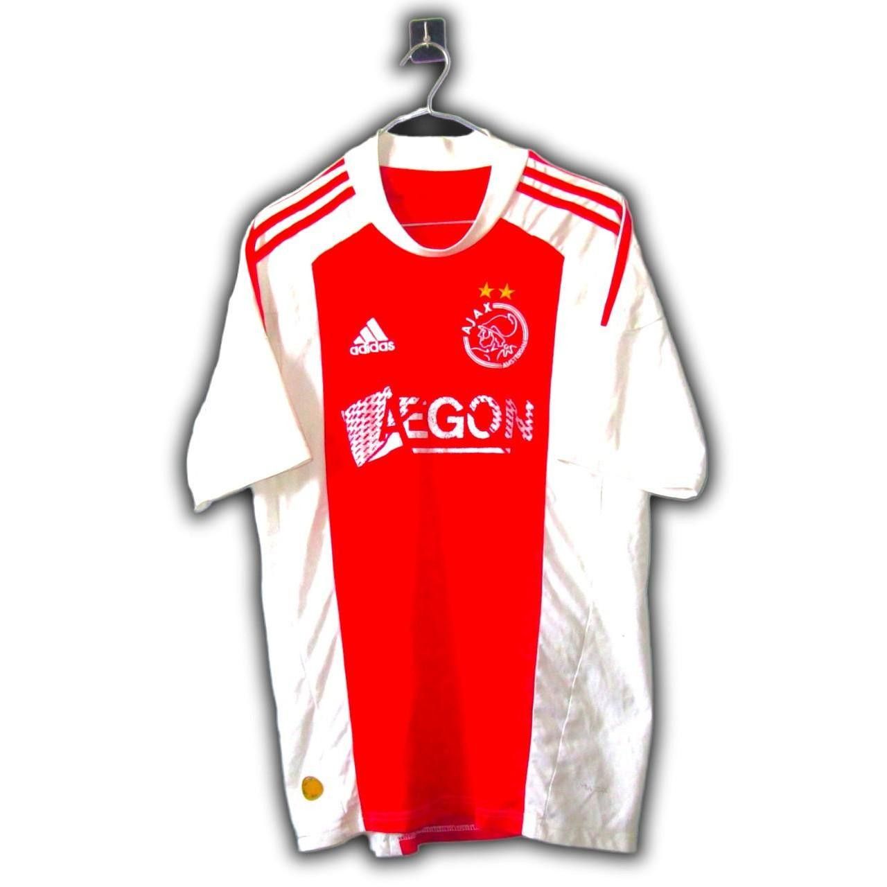 Adidas Ajax Amsterdam Netherlands 2010 2011 Home Shirt Jersey Size US S / EU 44-46 / 1 - 2 Thumbnail
