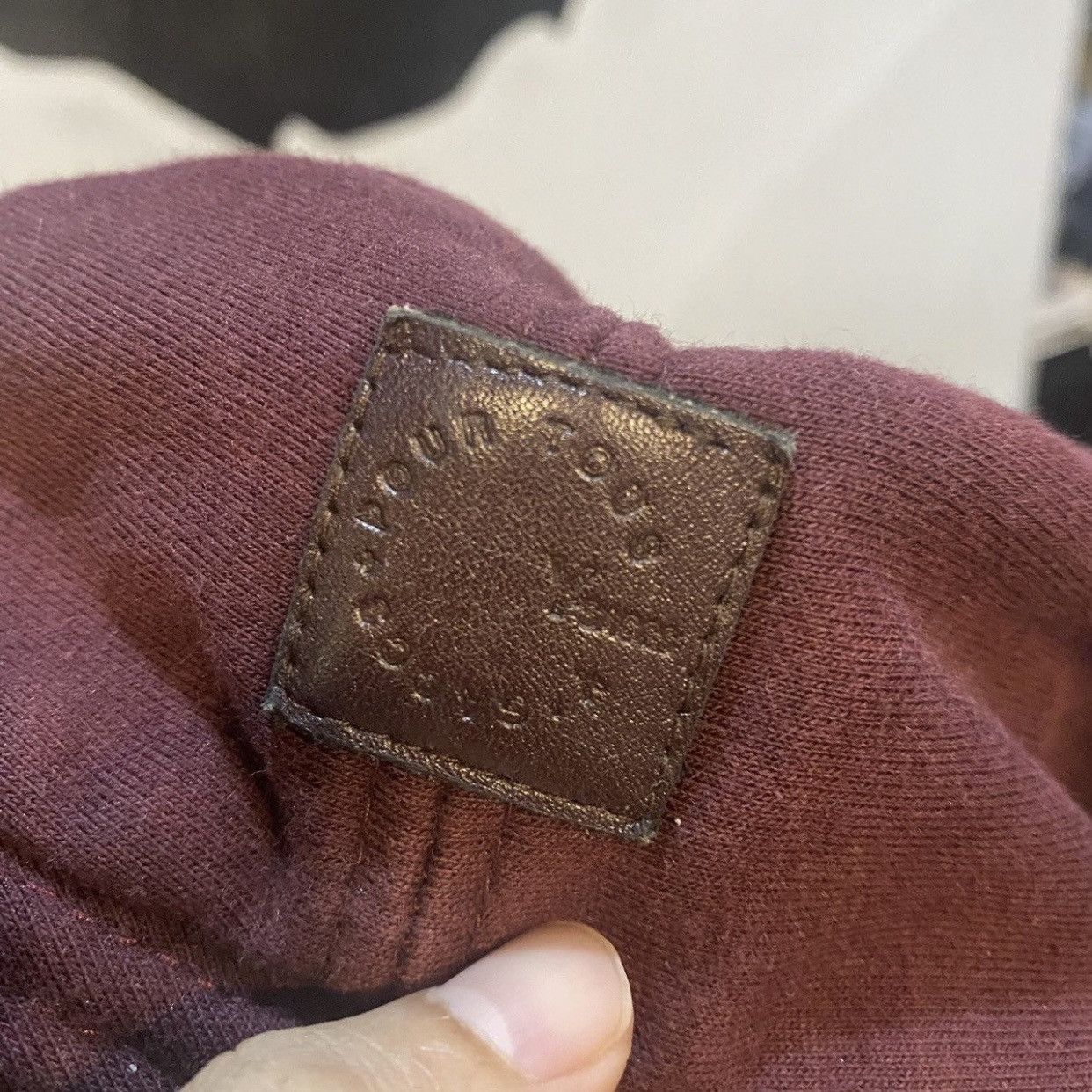 Yohji Yamamoto Vintage Yohji Yamamoto Y'saccs Bucket Hat - Maroon/Burgundy Size ONE SIZE - 5 Thumbnail