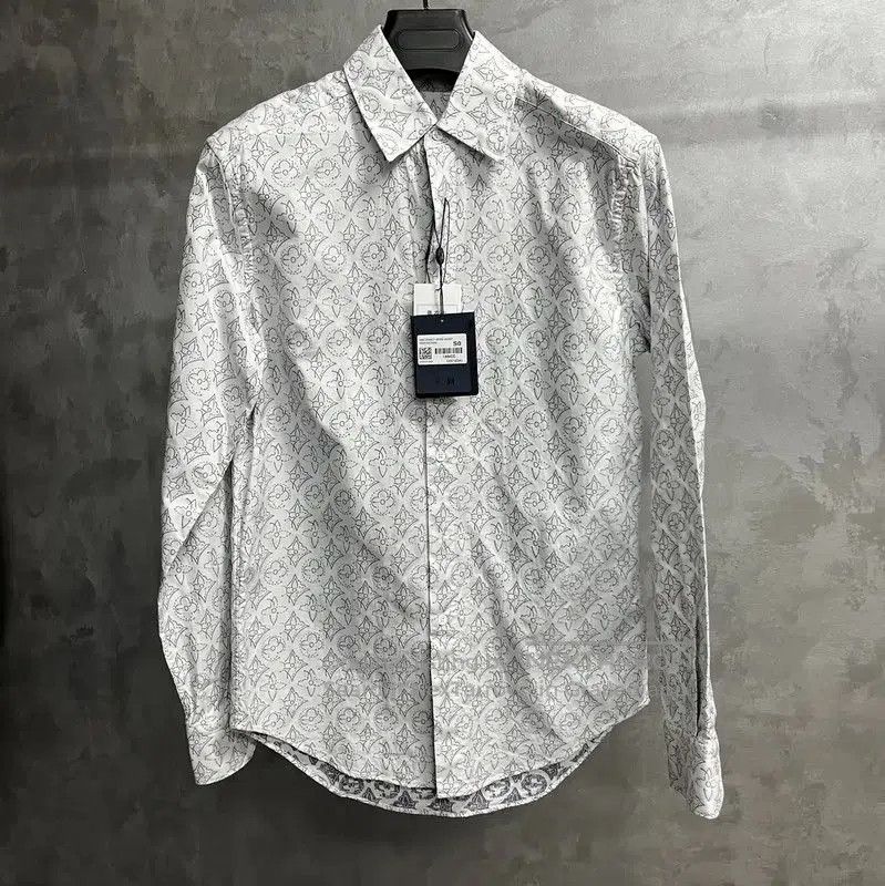 Louis Vuitton Louis Vuitton White Cotton Long Sleeve Shirt . Size US S / EU 44-46 / 1 - 1 Thumbnail