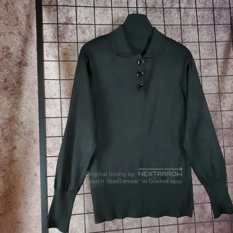Dior Dior Black Silk Long Sleeve Top for Women . Size M / US 6-8 / IT 42-44 - 8 Thumbnail