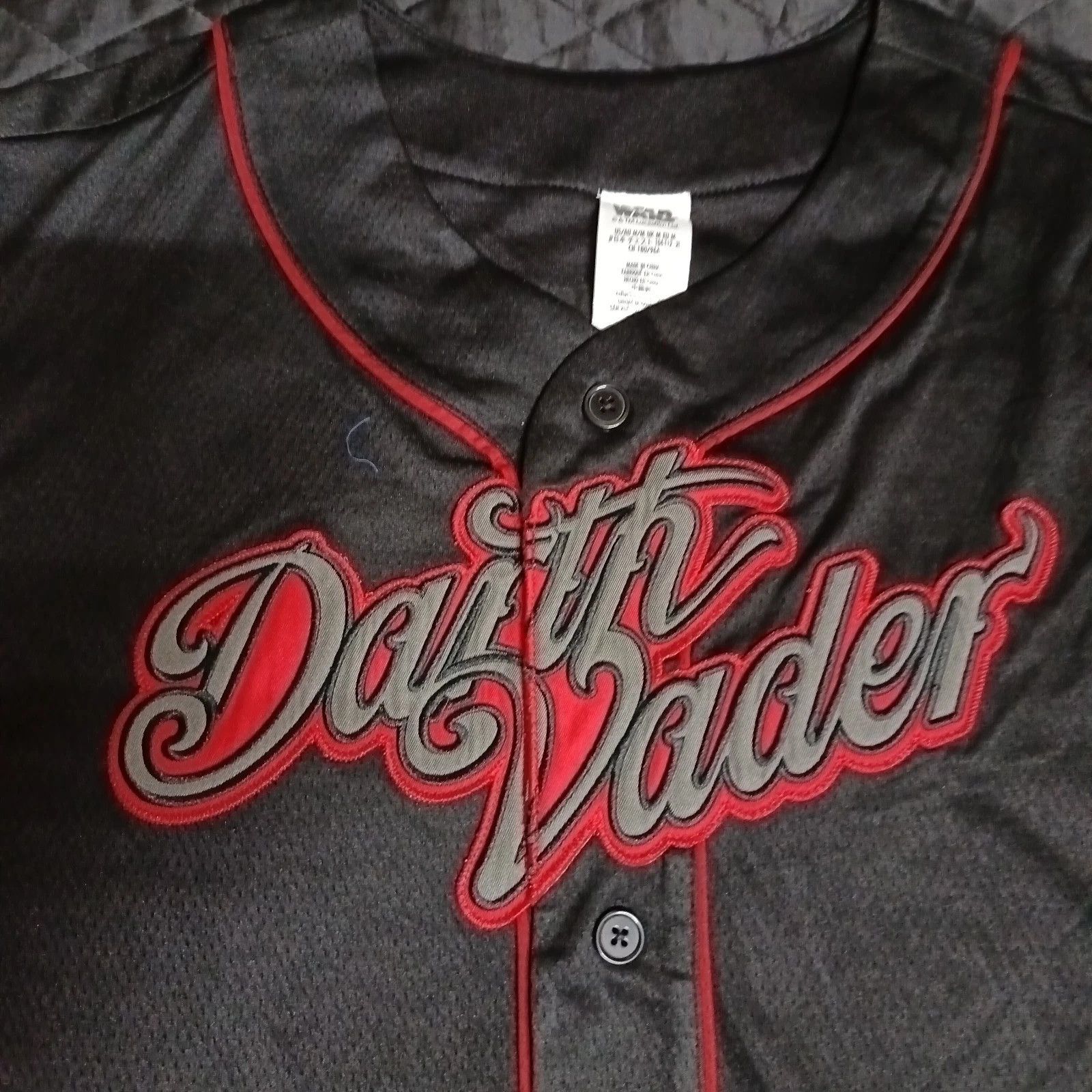 Disney Disney Parks Star Wars Darth Vader Baseball Jersey Size US M / EU 48-50 / 2 - 2 Thumbnail