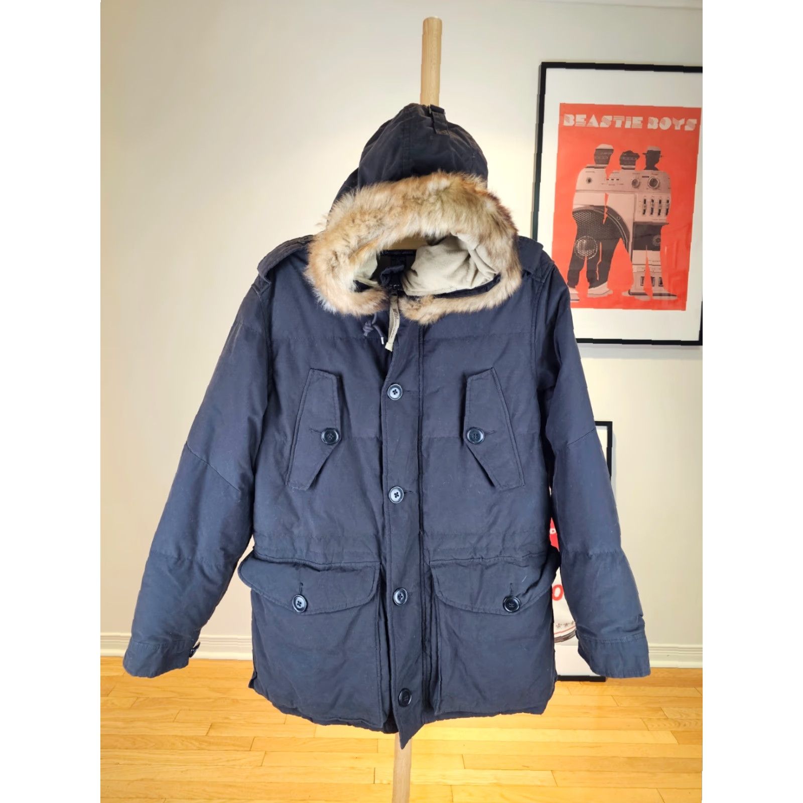 Polo Ralph Lauren VINTAGE Y2K POLO RALPH LAUREN DOWN HOODED PARKA JACKET SZ MEDIUM Mens Jacket M Brown Parka 90s Polo Ralph Lauren Down Hooded Parka Sz M Brown Mens Size US M / EU 48-50 / 2 - 2 Thumbnail