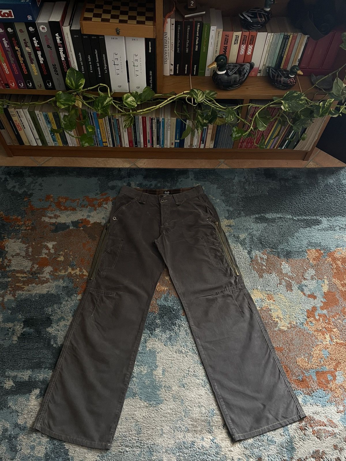Dolce & Gabbana Dolce Gabbana Archival Multipocket Cargo Military Pants Size US 36 / EU 52 - 1 Thumbnail