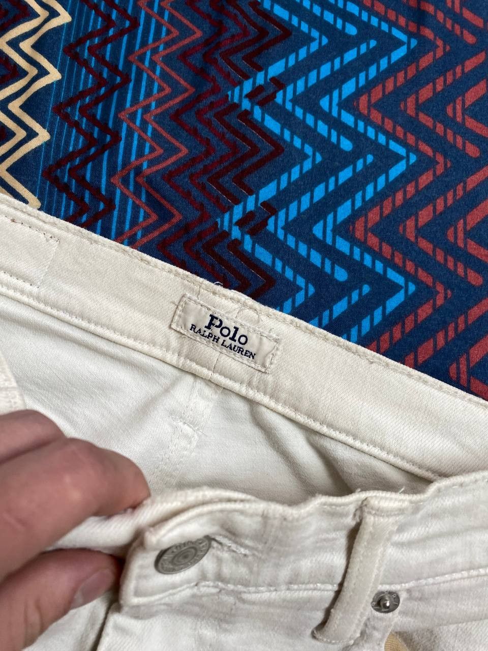 Polo Ralph Lauren × RRL Ralph Lauren Double RRL Slim Fit Straight Fit Light Tan Pants Jean Size 28" / US 6 / IT 42 - 2 Thumbnail