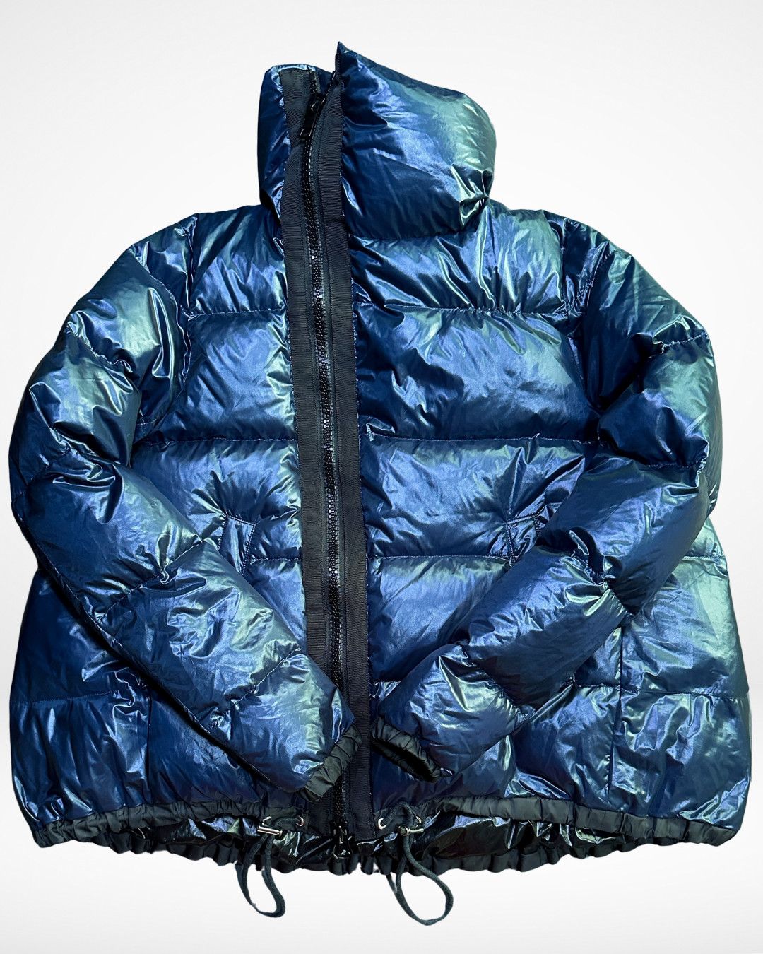 Sacai Sacai Luck Pre-AW15 Asymmetric Down Puffer Jacket Size US M / EU 48-50 / 2 - 9 Thumbnail