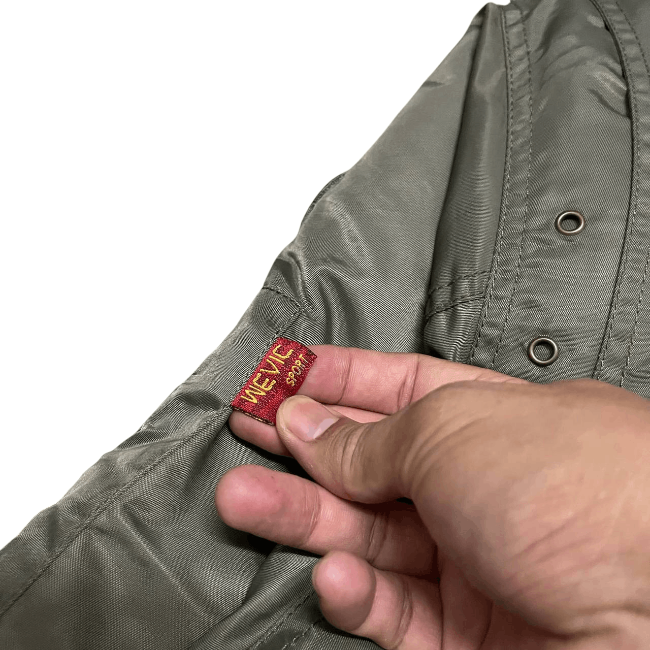 Japanese Brand Vintage Wevic US Air Force Army Heavy Flying Jacket Size US XXL / EU 58 / 5 - 15 Thumbnail