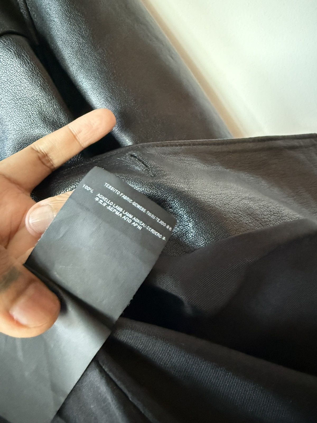 Saint Laurent Paris FW 14 SAINT LAURENT RUNWAY LEATHER L13 Size US L / EU 52-54 / 3 - 5 Thumbnail