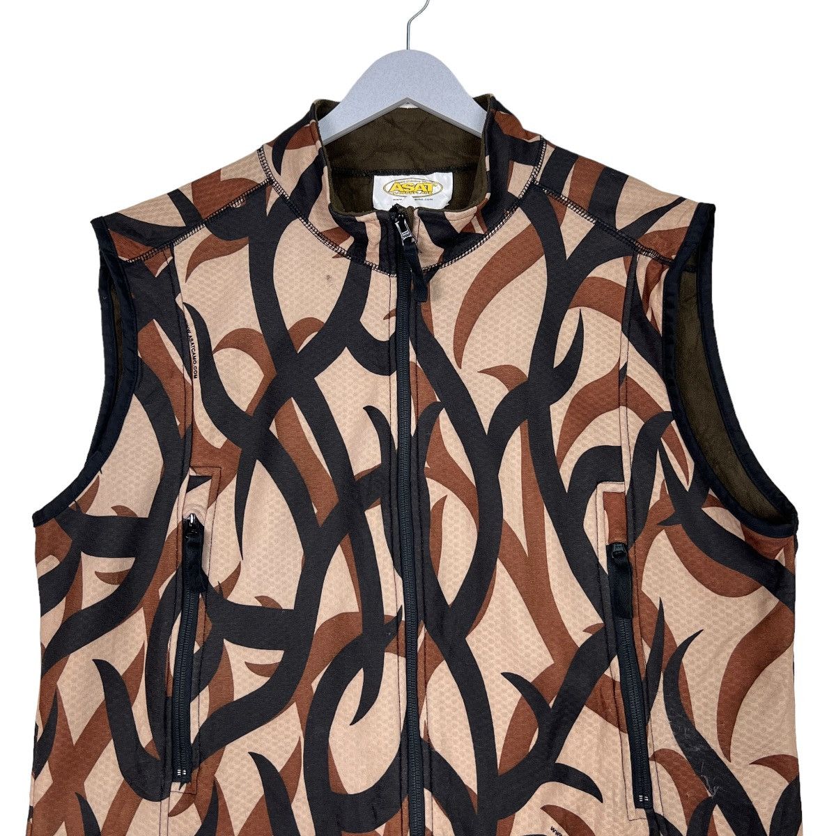 Japanese Brand 🔥 ASAT CAMO TRIBAL NUMBER NINE INSPIRED VEST Size US L / EU 52-54 / 3 - 3 Thumbnail