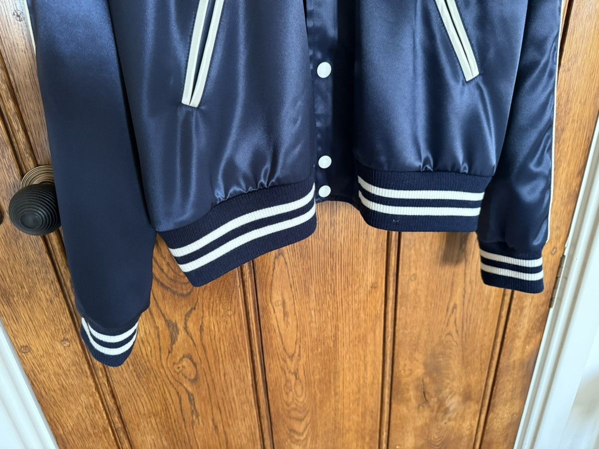 Celine $2.85k 🤑 Celine logo blue satin teddy jacket Hedi Slimane 54 Size US L / EU 52-54 / 3 - 12 Thumbnail