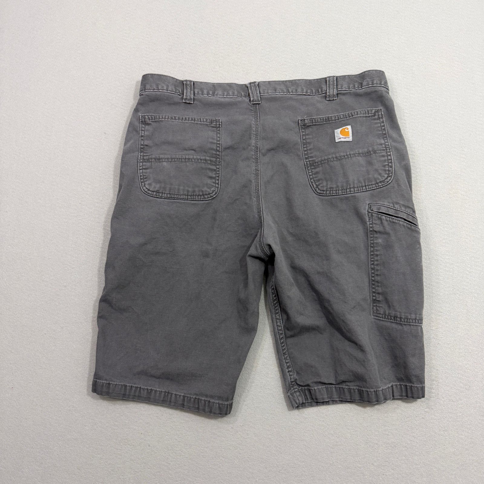 Carhartt Carhartt Rugged Flex Canvas Shorts Men's 40 Gray 13" Inseam Size US 40 / EU 56 - 8 Thumbnail
