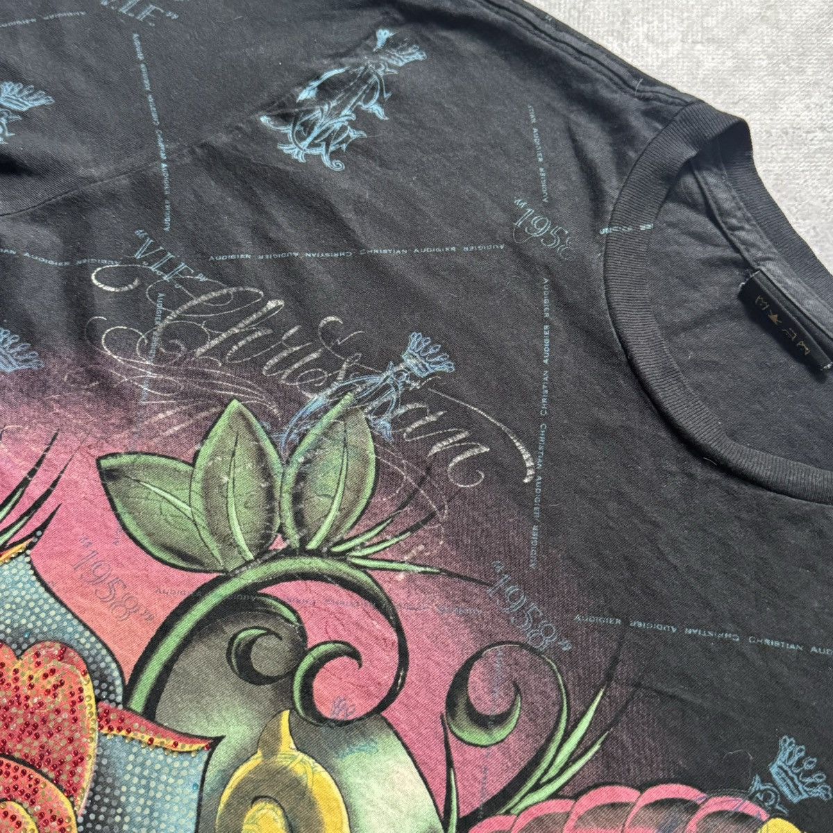 Christian Audigier Ed hardy Christian Audigier T-Shirt Overprint Size US XL / EU 56 / 4 - 6 Thumbnail