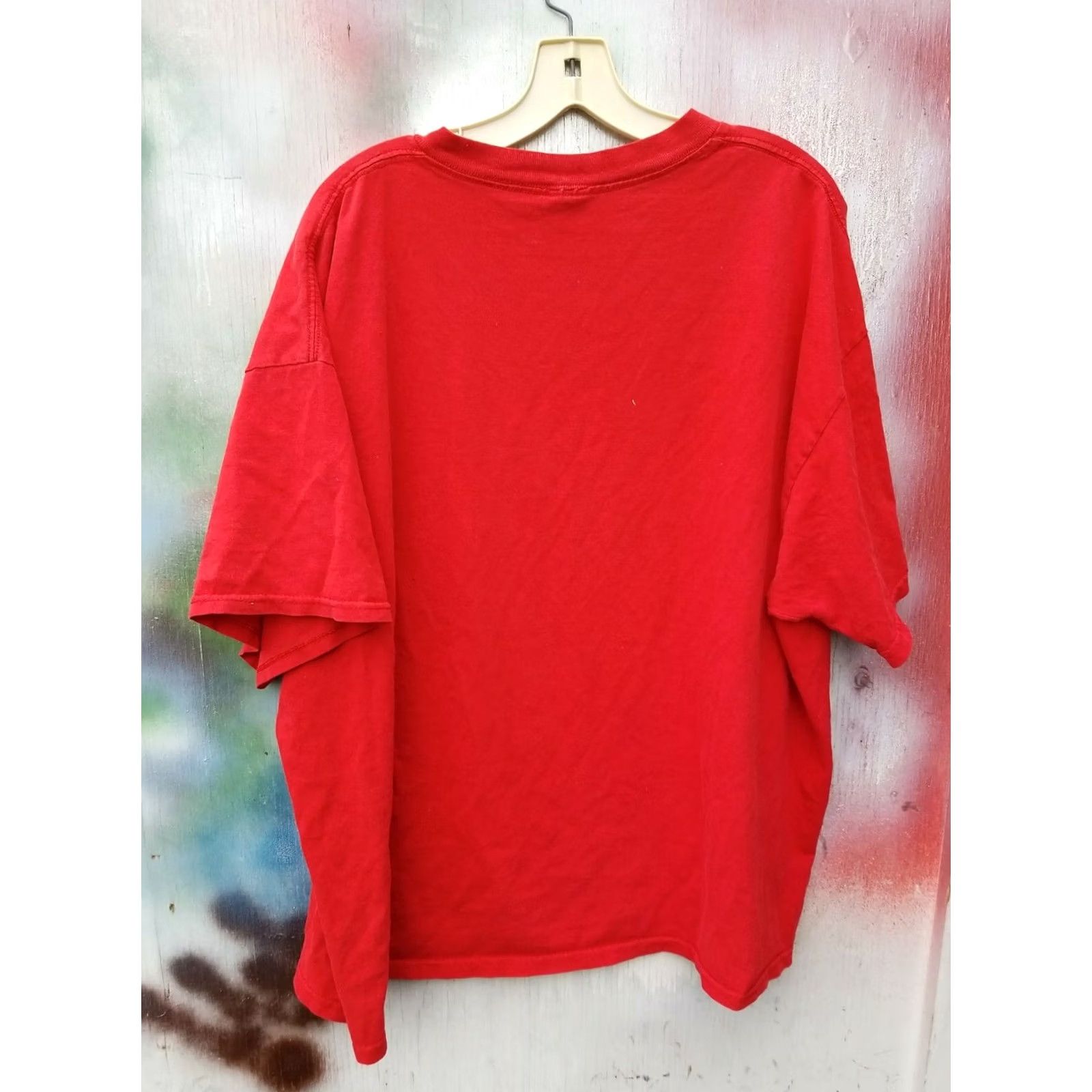 Delta VINTAGE A Fool For Love T Shirt Gospel Rap Tee Dottie Peoples 2XL Unisex Red 100% Cotton Long Sleeve Distressed 26x28 Size US XXL / EU 58 / 5 - 6 Thumbnail