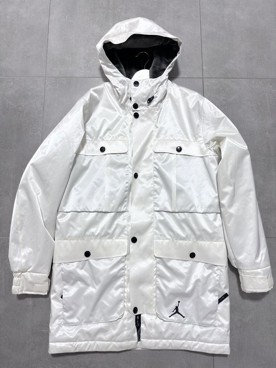 Jordan Parka Jacket Men Size M White