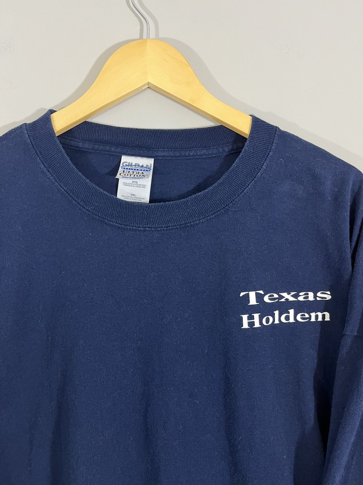 Vintage Vintage Texas Holdem BIG XXXL 3XL Oversize Long Sleeve Size US XXL / EU 58 / 5 - 3 Thumbnail