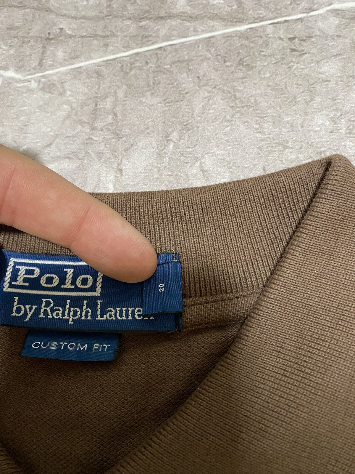 Polo Ralph Lauren × Ralph Lauren × Vintage Vintage 90s Polo Ralph Lauren Brown Polo Chief Keef Retro Size US XL / EU 56 / 4 - 7 Thumbnail
