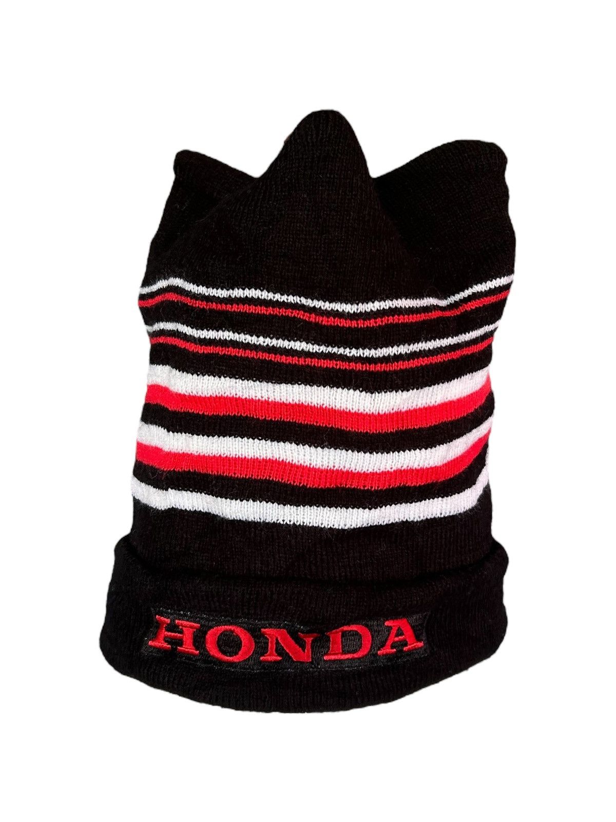Honda × Japanese Brand × Vintage Bunny Horn Devil Honda Beanie Hats 🎌☠️ Size ONE SIZE - 1 Thumbnail