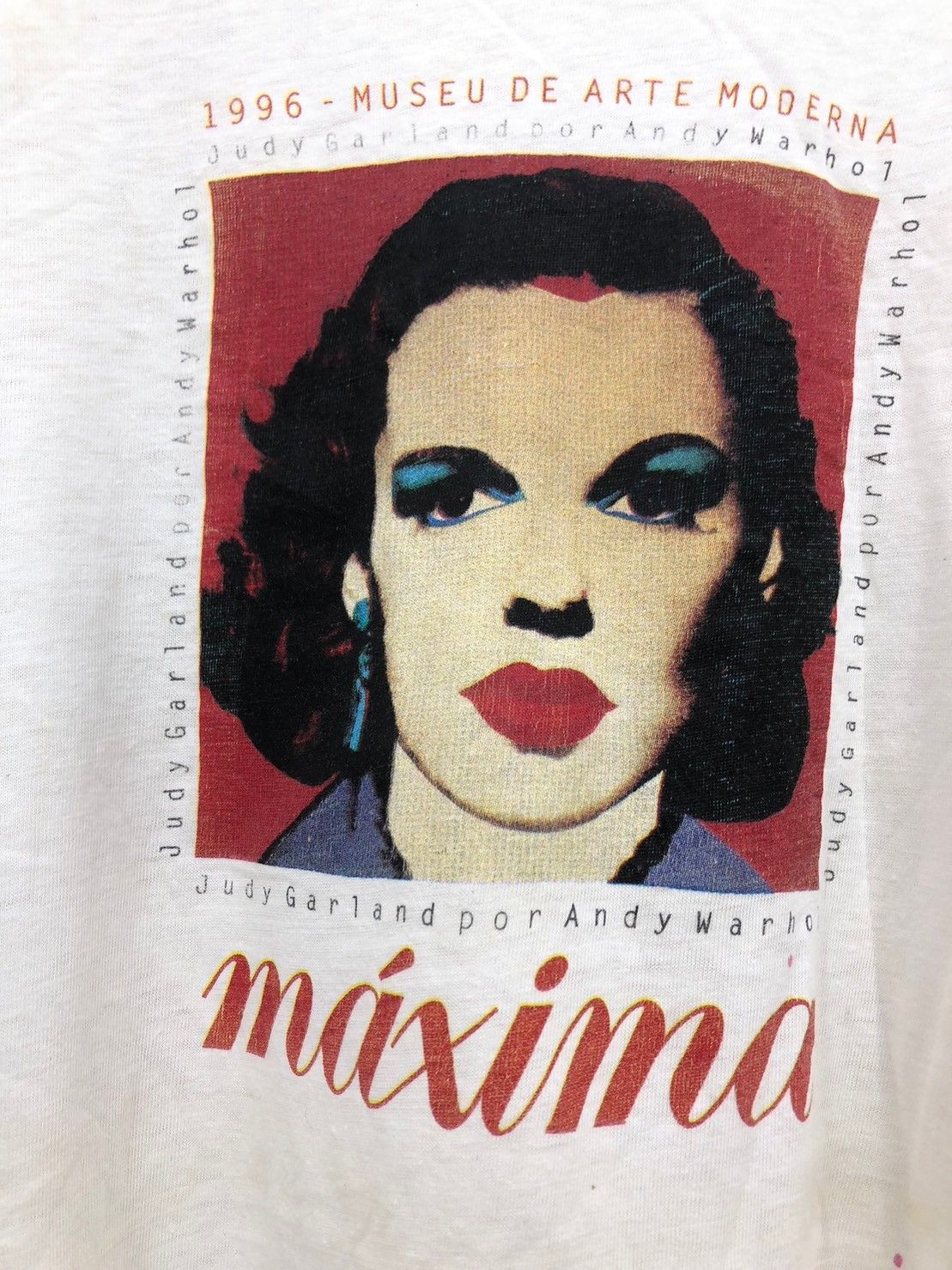 Andy Warhol × Vintage Vintage 1996's Andy Warhol x Judy Garland shirt wts01 Size US L / EU 52-54 / 3 - 3 Thumbnail