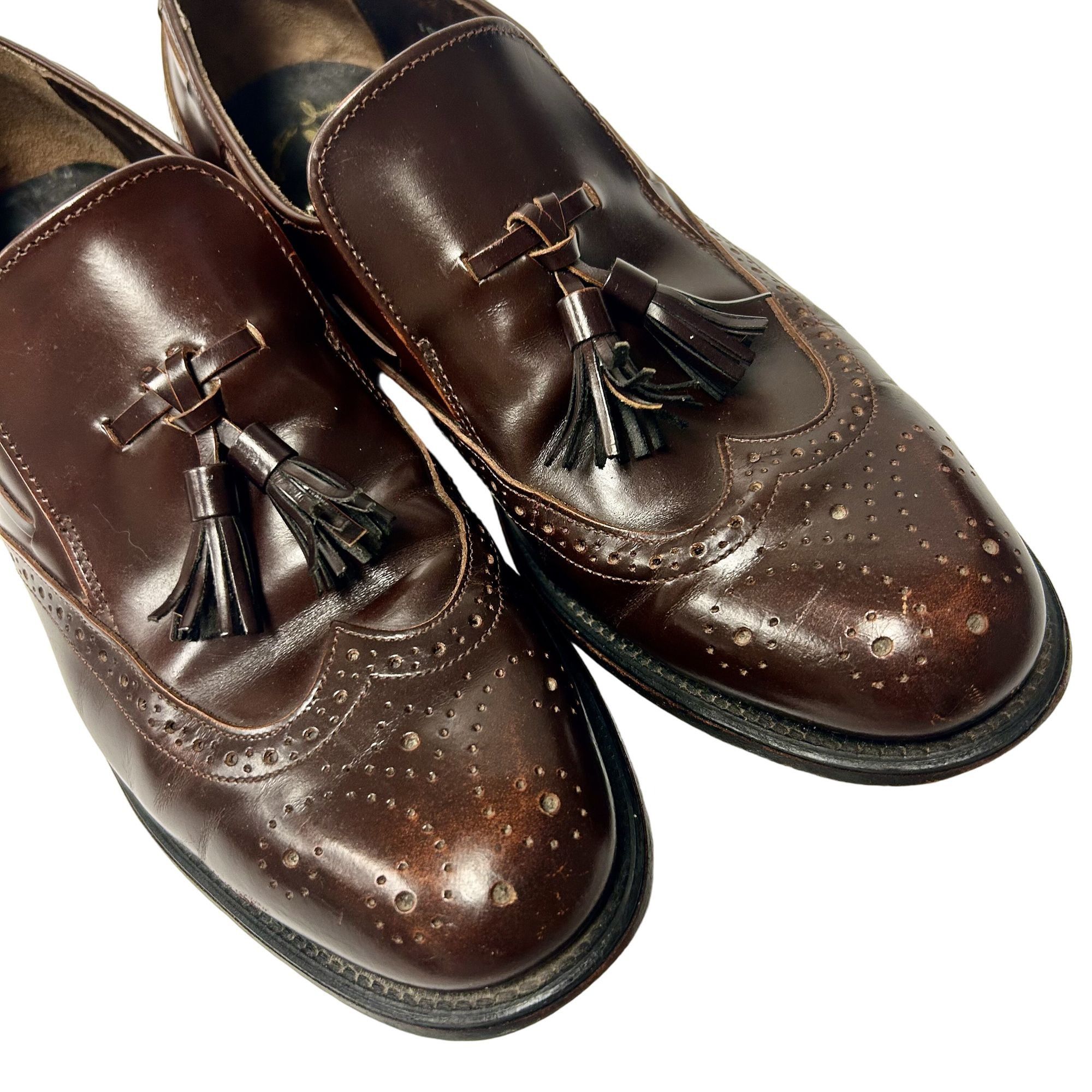 EXECUTIVE IMPERIAL By Mason Vintage Wingtip Shoes size 9D Executive Imperial by Mason Oxford Wingtip Brogue Bro… - Gem main image 2