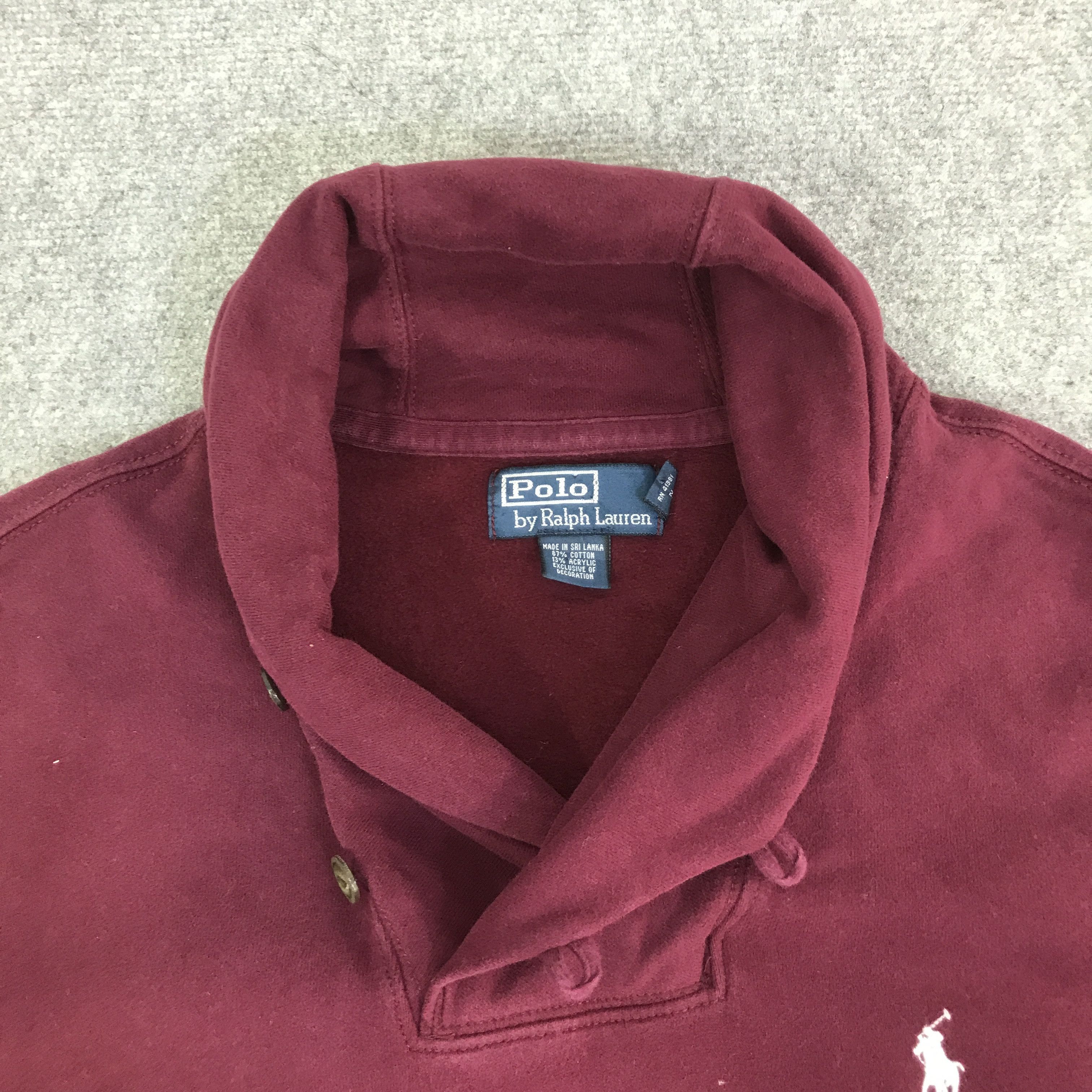 Polo Ralph Lauren POLO RALPH LAUREN HALF BUTTON SWEATSHIRT K116B15 Size US L / EU 52-54 / 3 - 8 Thumbnail