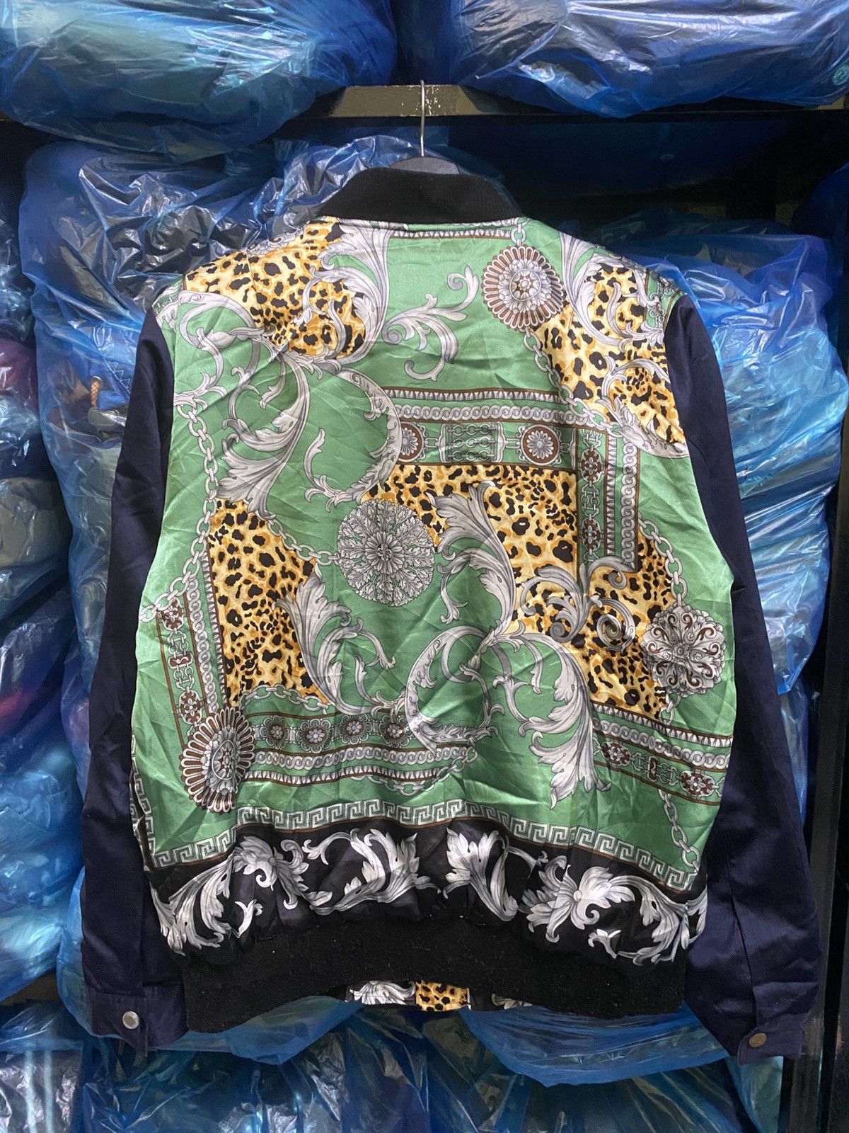 Japanese Brand Vintage Café Mer California Baroque Bomber - Leopard Chain Size US L / EU 52-54 / 3 - 11 Thumbnail