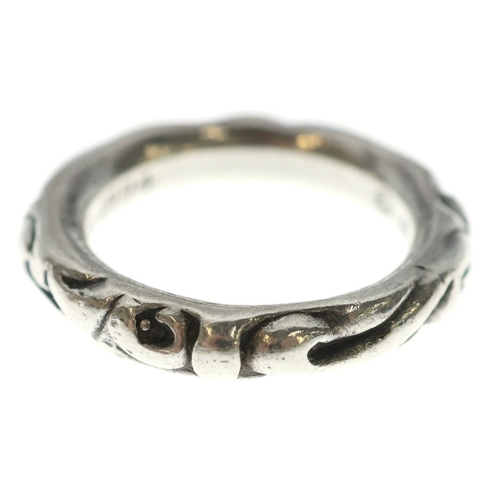 Chrome Hearts Chrome Hearts Scroll Band Silver Ring Size ONE SIZE - 2 Thumbnail