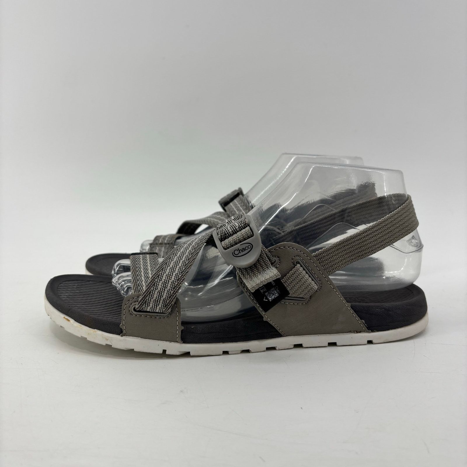 Chaco Chaco Womens Size 9 Lowdown Pully Gray Strappy Sandals Size US 9 / IT 39 - 1 Thumbnail