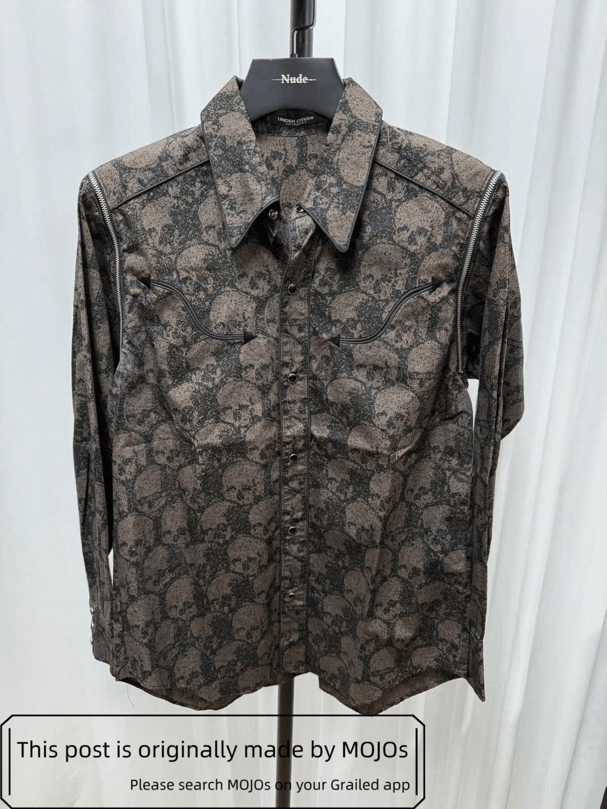Undercover Undercover Skull & Zipper Shirt Jacket mojos33 Size US M / EU 48-50 / 2 - 1 Thumbnail
