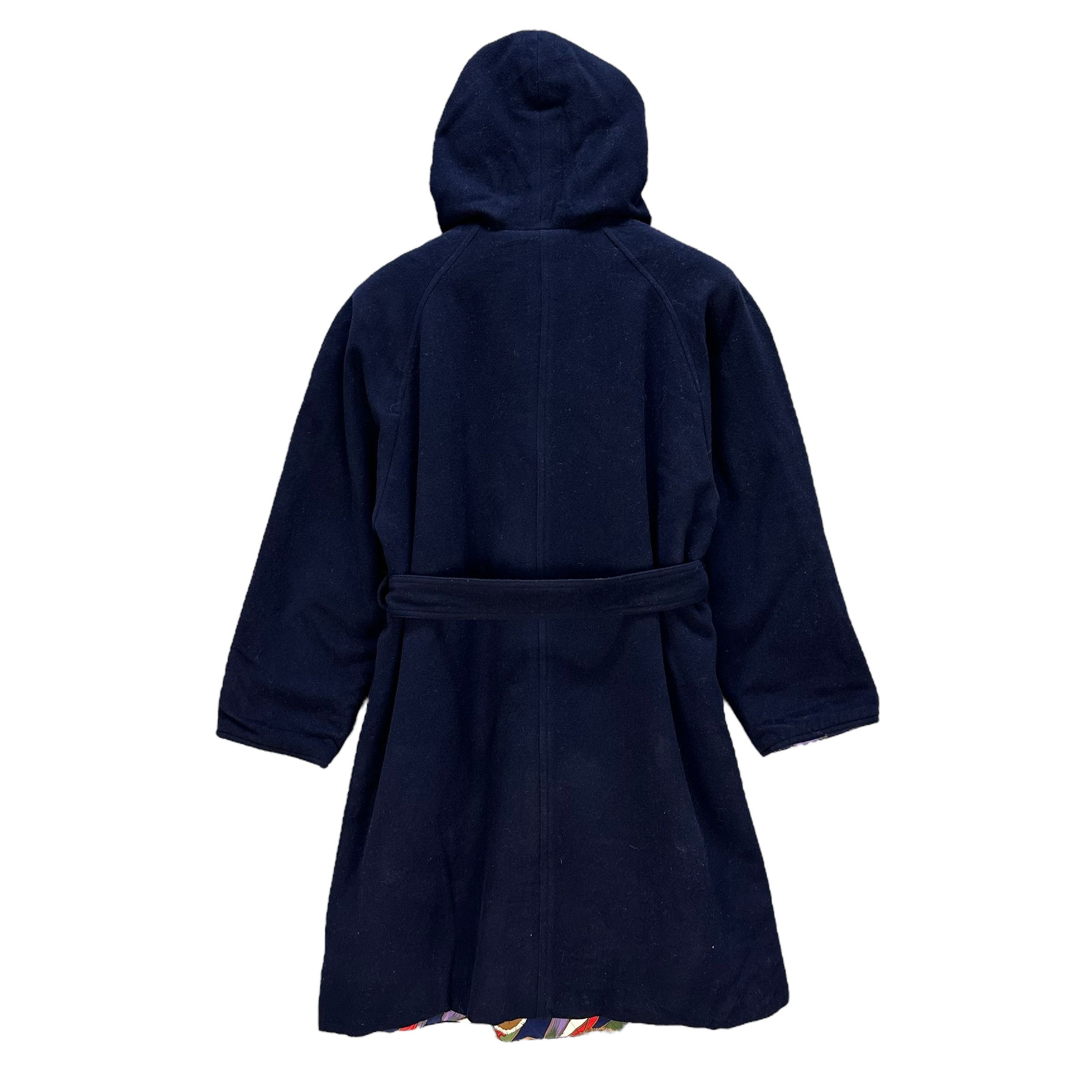 Japanese Brand Apuman Zemma Boutique Wool Hoodie Coat #A29-0669 Size L / US 10 / IT 46 - 11 Thumbnail