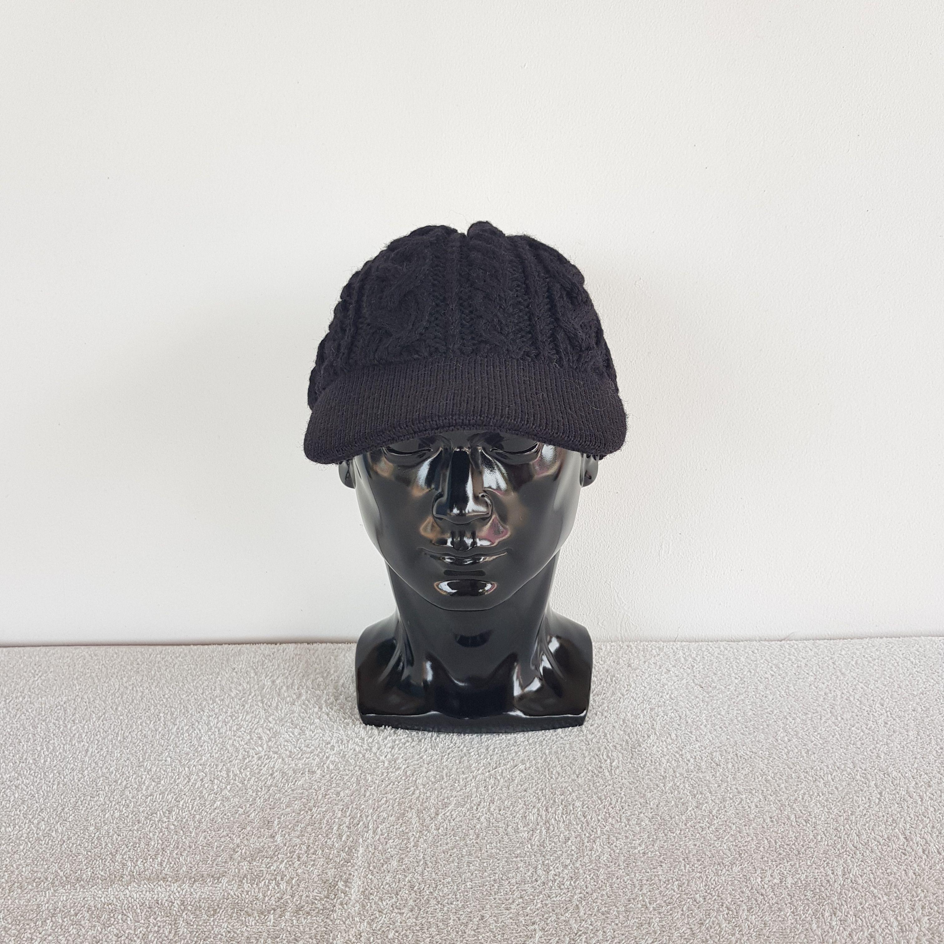Beams Plus Vintage Beams Knitted Hats Beanie Aran Isle Snow Caps Size ONE SIZE - 2 Thumbnail