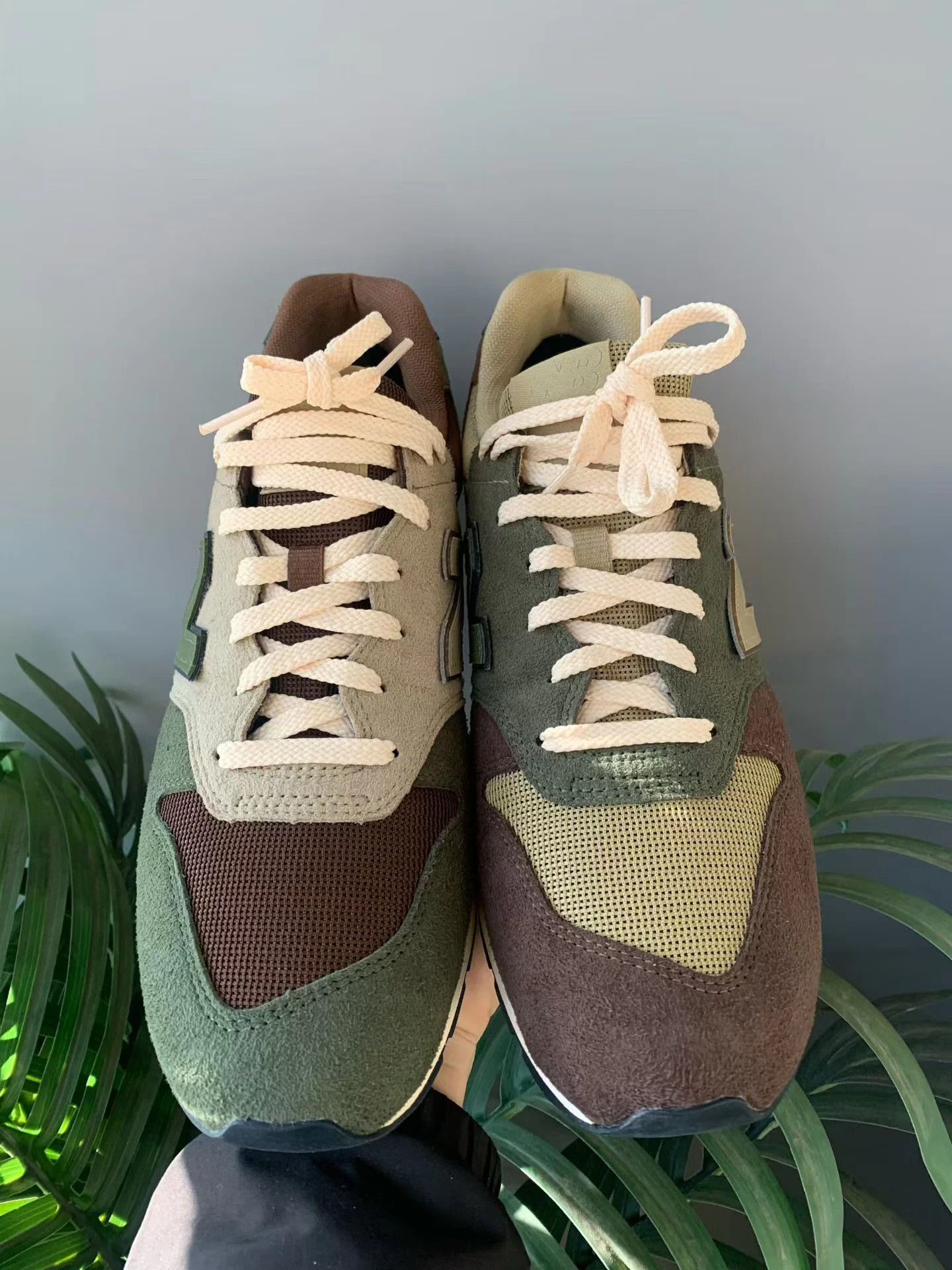 New Balance Beams nb996 gtx Green Brown 44 worn once Size US 11 / EU 44 - 5 Thumbnail